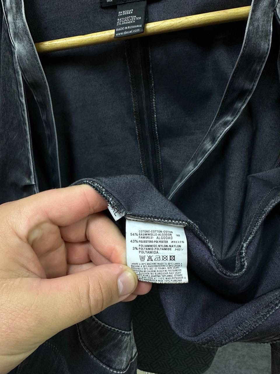 Diesel × Vintage Vintage Diesel Avant Garde Gray Women Dress Size XL / US 12-14 / IT 48-50 - 9 Thumbnail
