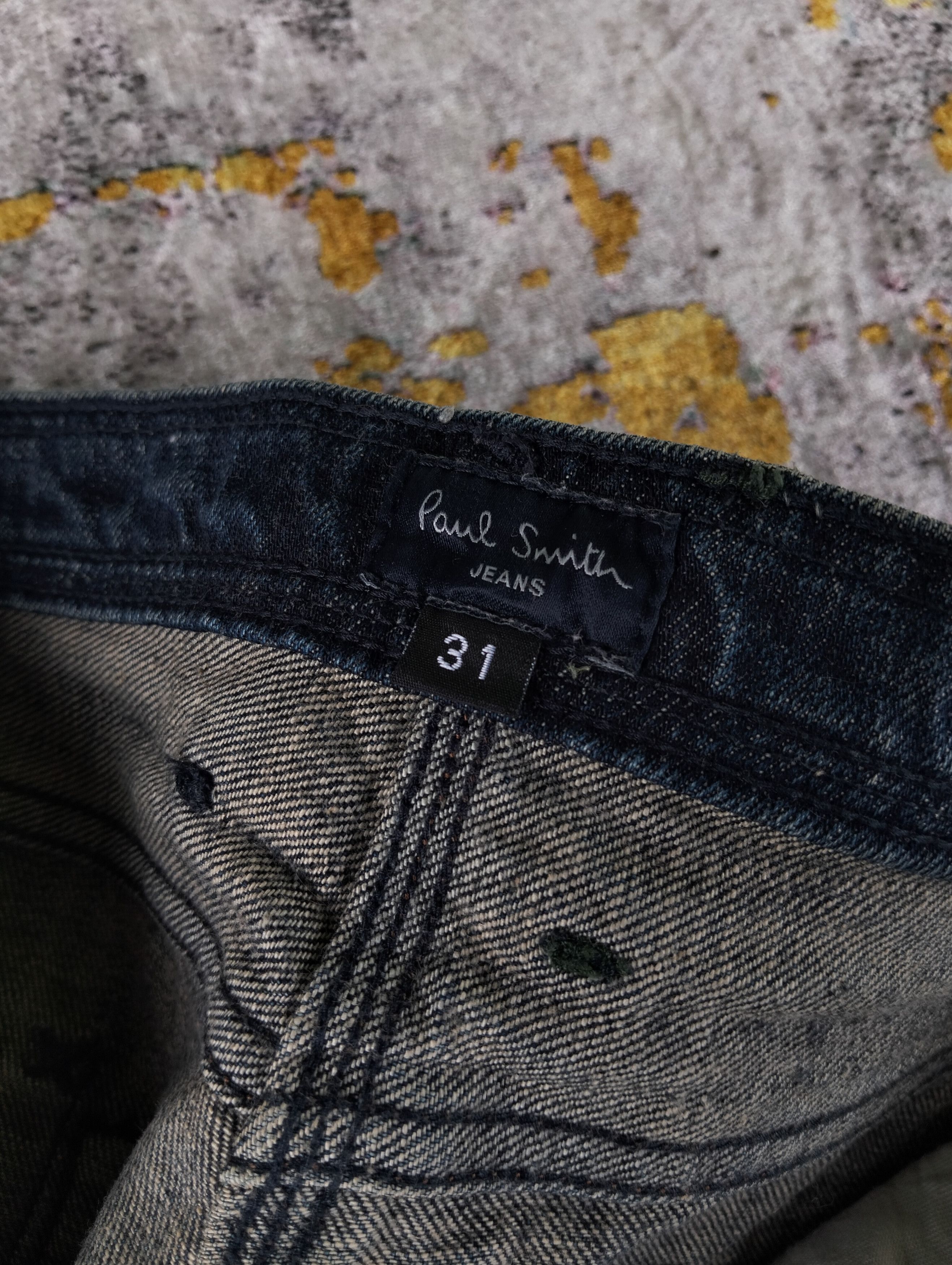 Paul Smith Paul Smith Jeans Button Fly Paint Splatter Distressed Denim Size US 32 / EU 48 - 14 Thumbnail