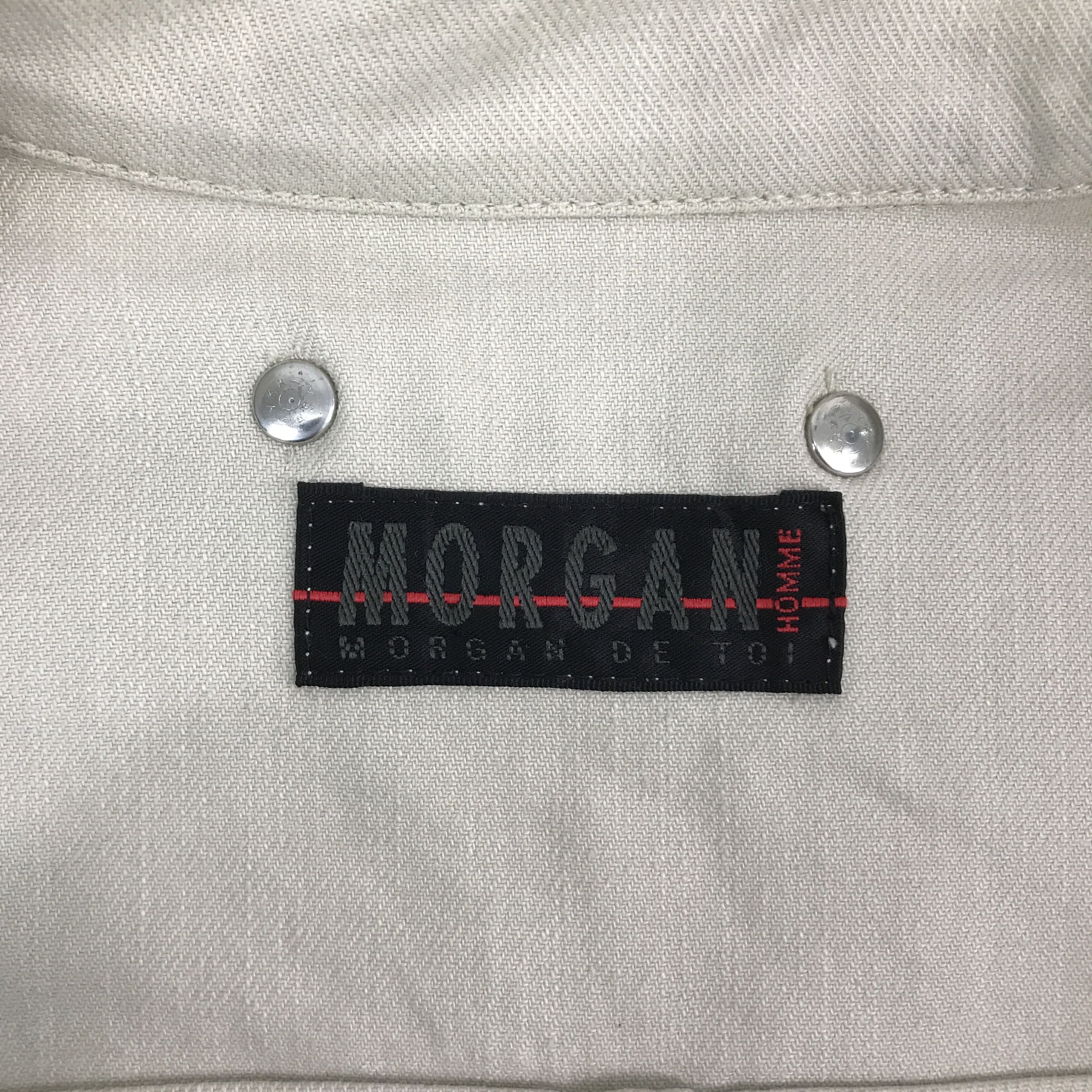 If Six Was Nine × Japanese Brand × Le Grande Bleu (L.G.B.) MORGAN JAPAN BRAND PUNK STYLE ZIPPER JACKET Size US L / EU 52-54 / 3 - 11 Thumbnail