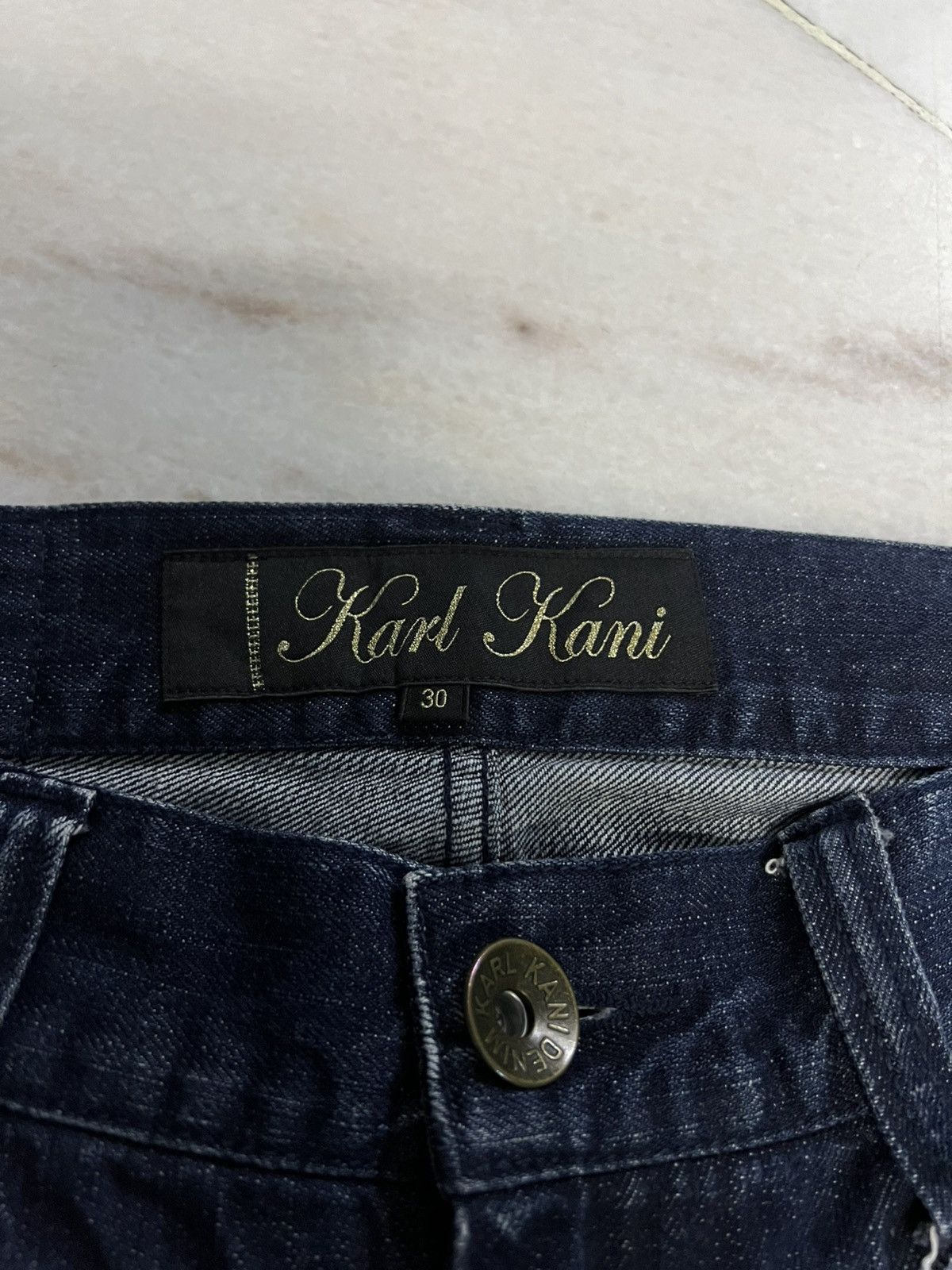Japanese Brand 💥Vintage 90’s Style Karl Kani Double Knee Distress Jean Size US 30 / EU 46 - 9 Thumbnail