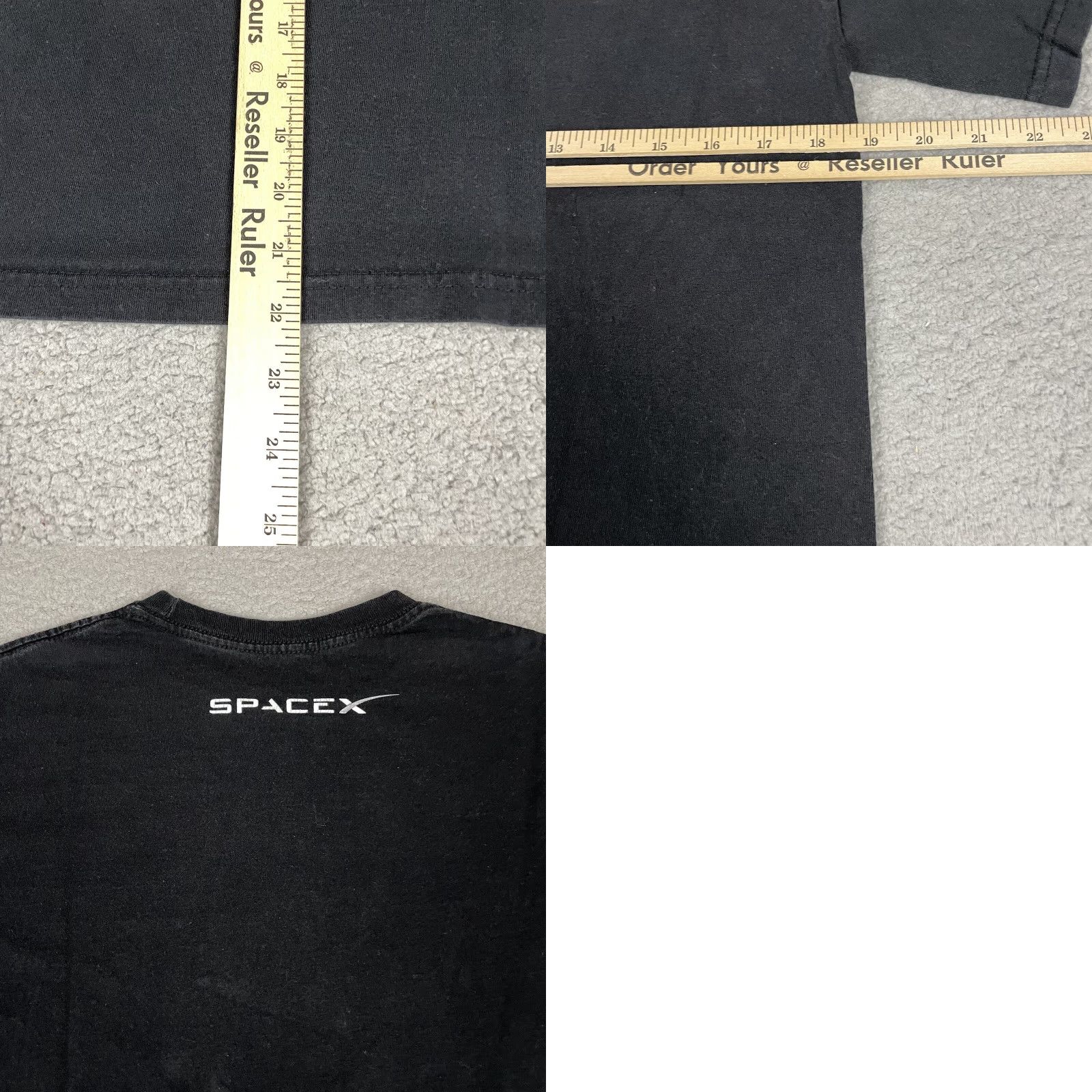 Vintage VINTAGE SpaceX Occupy Mars Shirt Mens Small Black Tesla Elon Musk Graphic Short Sleeve Size US S / EU 44-46 / 1 - 8 Thumbnail