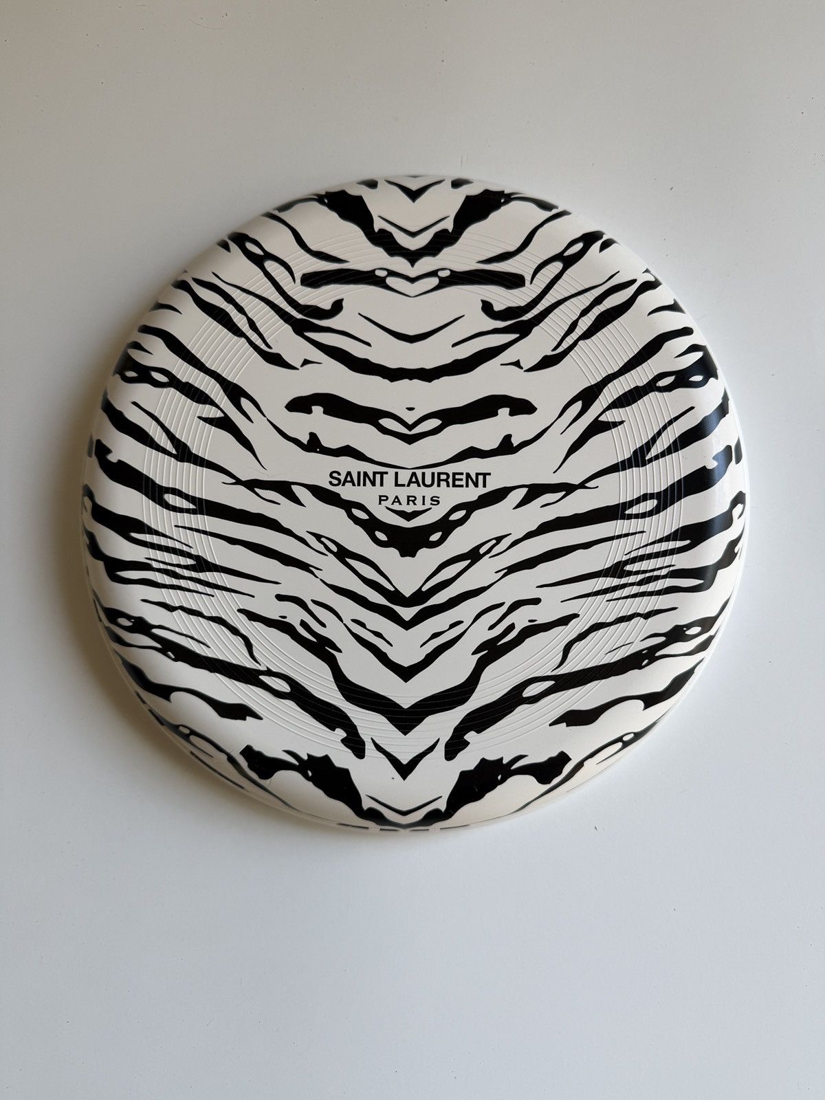 Saint Laurent Paris Archive SAINT LAURENT Zebra Frisbee -Flying Disc- Brand New Size ONE SIZE - 2 Thumbnail