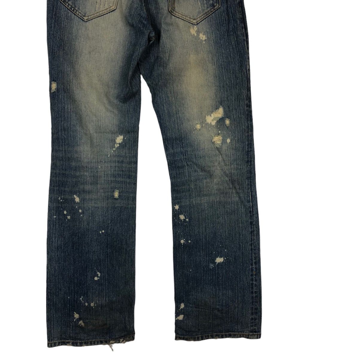 Hysteric Glamour 🔥Rare Distressed Denim Jeans Straight Cut Hysteric Glamour Size US 32 / EU 48 - 11 Thumbnail