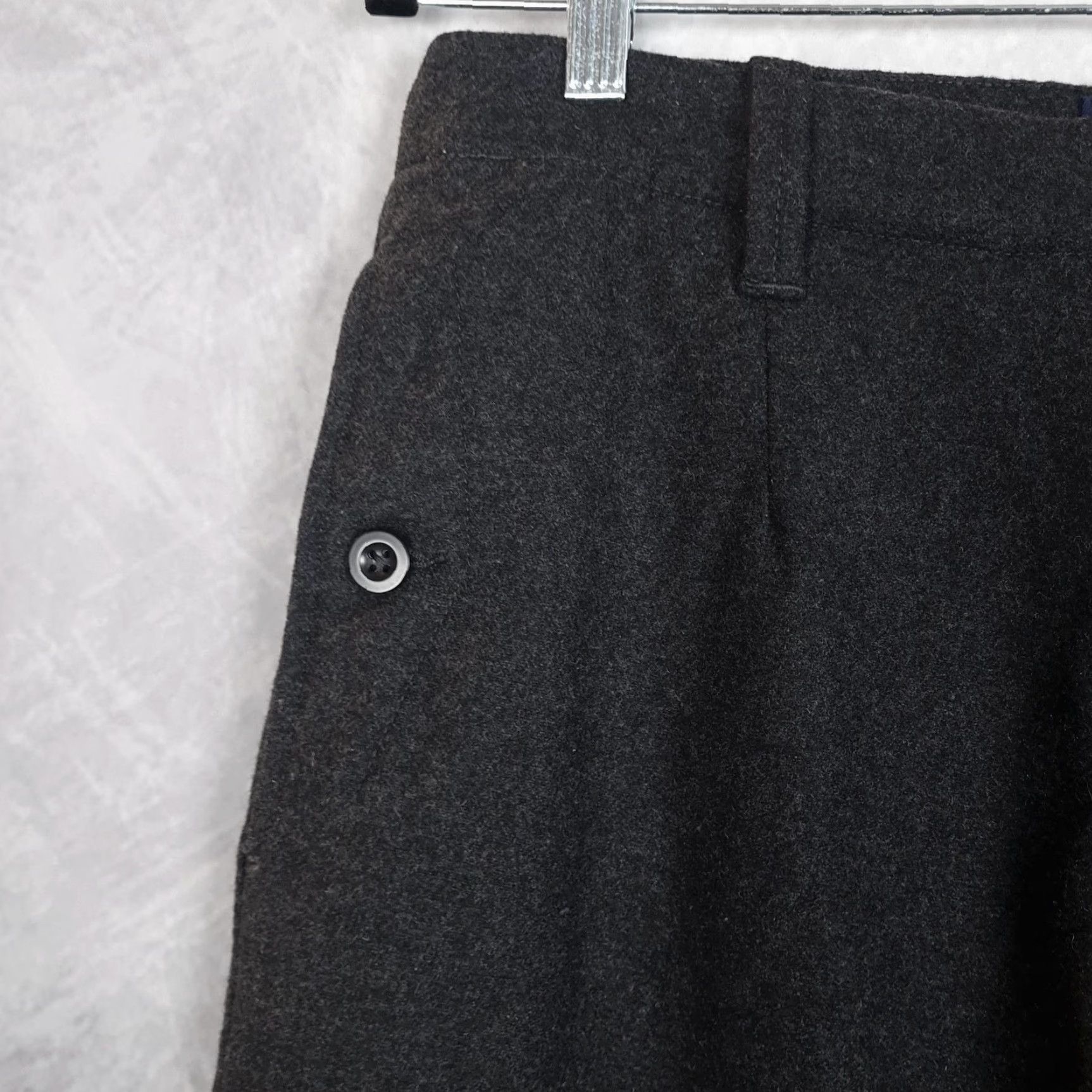Gap VINTAGE Gap Wool Cargo Pants Mens 30 Gray Straight Leg Utility Military Workwear Size US 30 / EU 46 - 3 Thumbnail