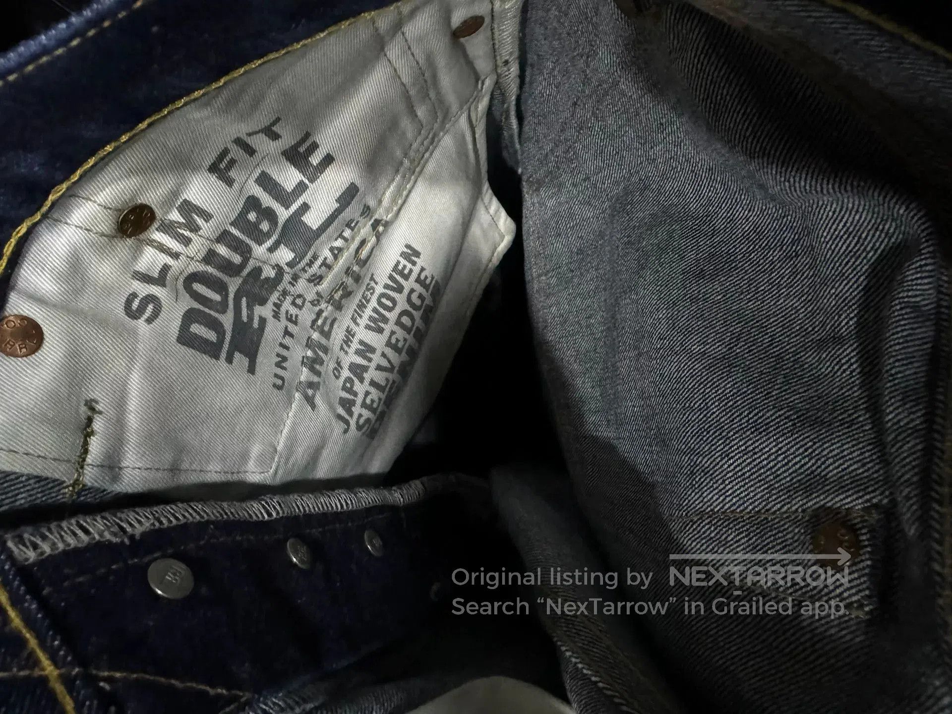 RRL Ralph Lauren RRL 2015 Vintage Denim Jeans. Size US 27 - 4 Thumbnail