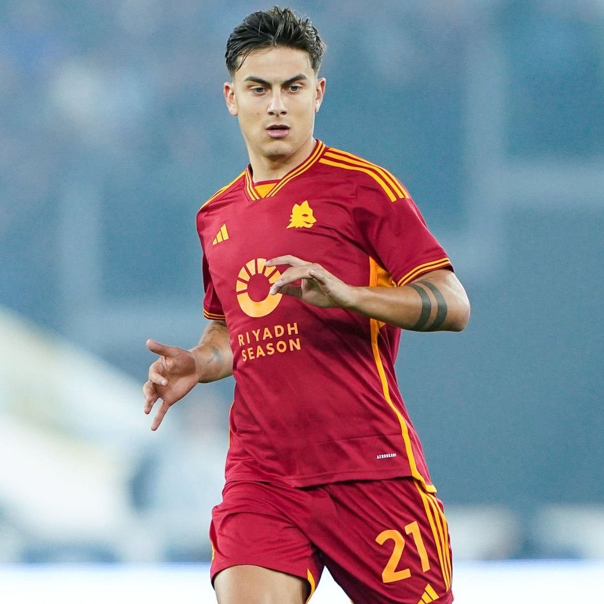 Adidas AS Roma 2023-2024 Home Jersey Paulo Dybala Size US M / EU 48-50 / 2 - 11 Thumbnail