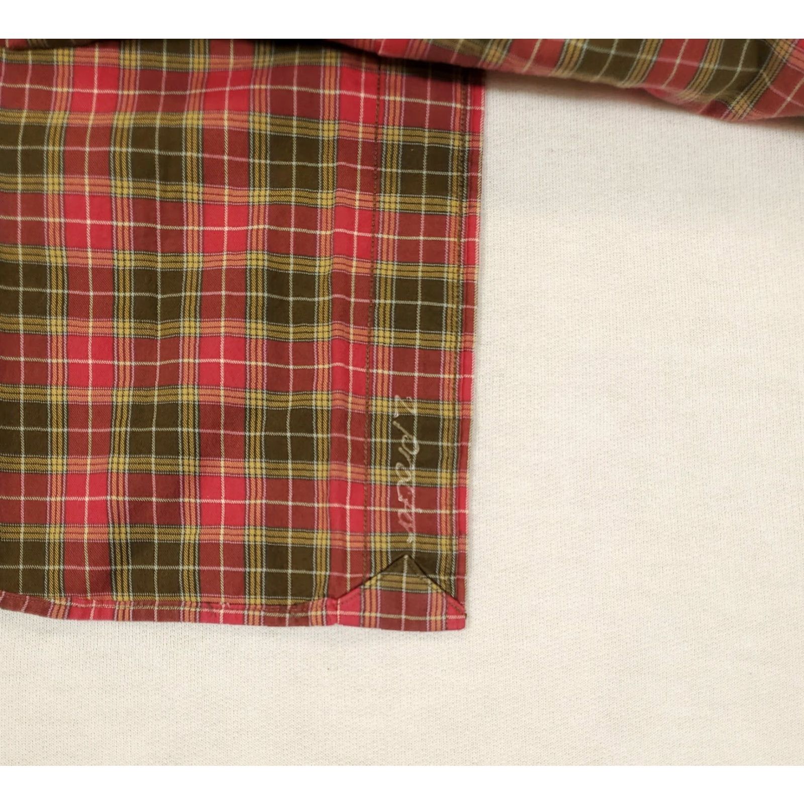 Ralph Lauren Ralph Lauren Button-Down Shirt Mens L Plaid Tartan Classic Fit Red Brown Multicolor Size US L / EU 52-54 / 3 - 7 Thumbnail
