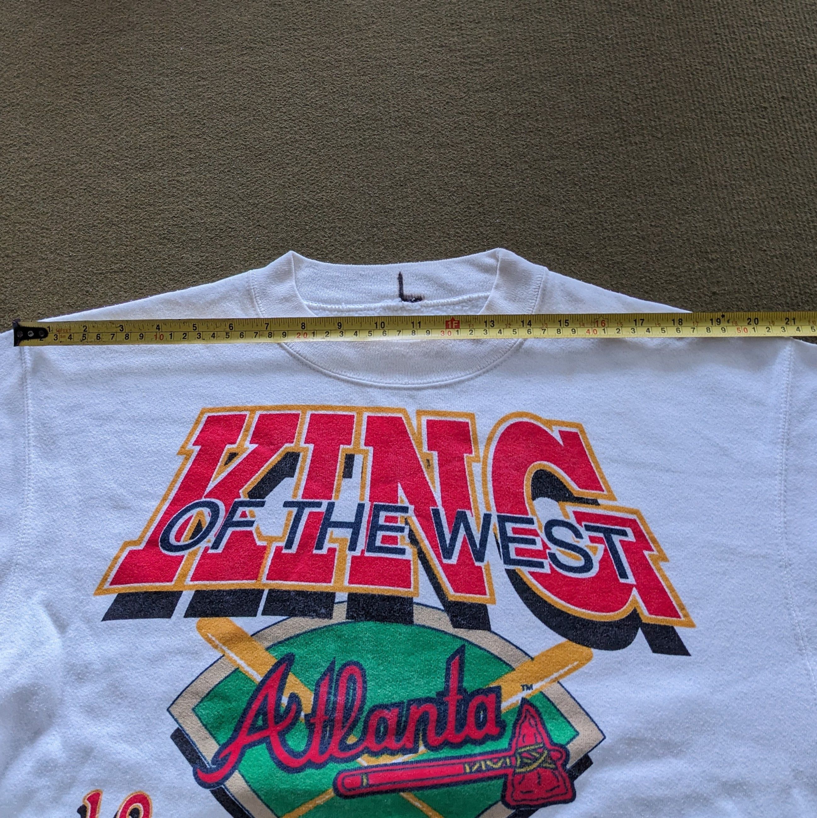 MLB Vintage ATLANTA BRAVES 1992 MLB Sweatshirt Size US M / EU 48-50 / 2 - 4 Thumbnail