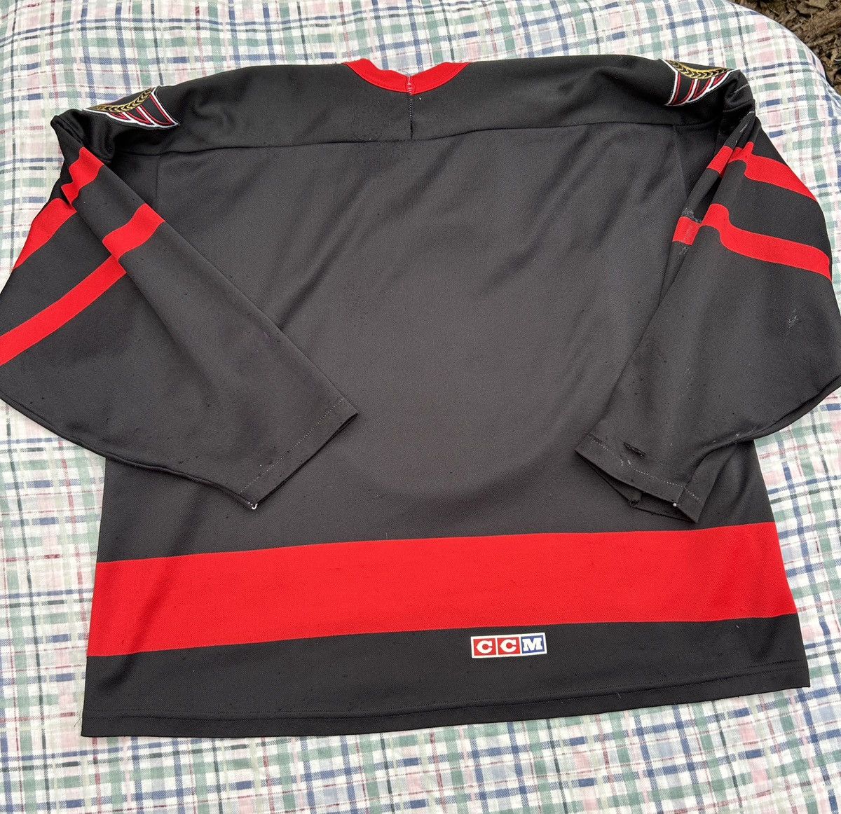 Ccm × NHL × Vintage Vintage CCM Ottawa Senators NHL Jersey Size US XL / EU 56 / 4 - 4 Thumbnail