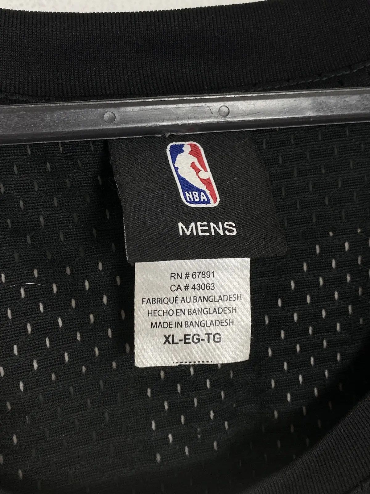 NBA NBA x La. Lakers #23 Lebron James 2019 Jersey In Black Size US XL / EU 56 / 4 - 4 Thumbnail