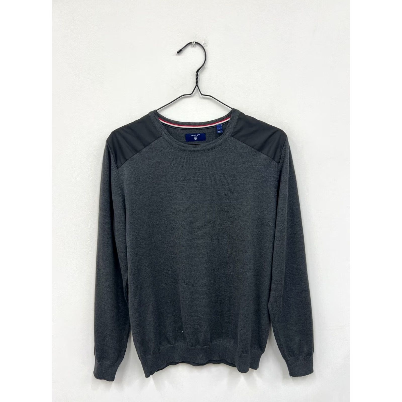 Gant GANT Wool Blend Sweater Crew Neck Pullover Jumper Size M Mens Gray Knit Dutch Size US M / EU 48-50 / 2 - 3 Thumbnail