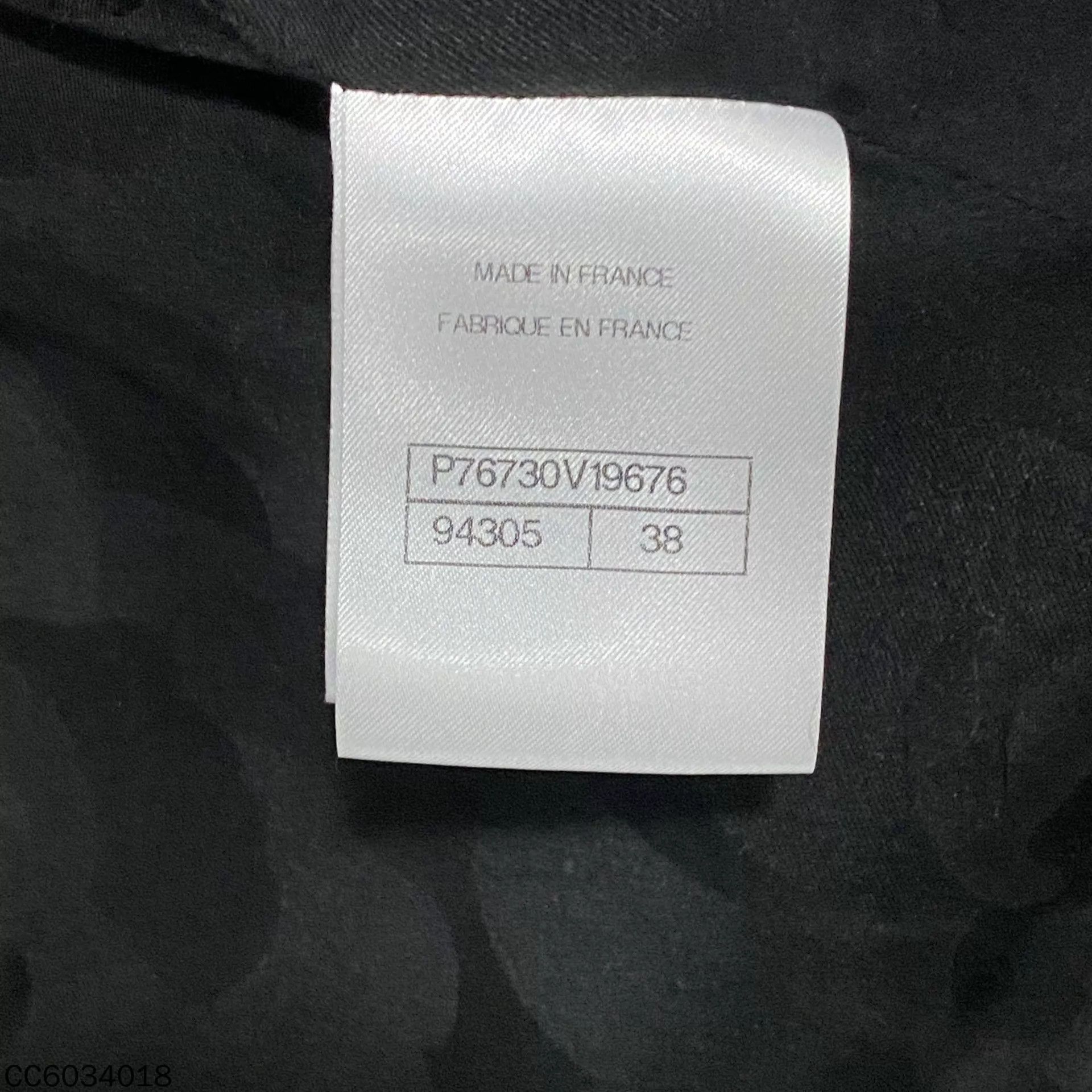 Chanel 24p Chanel women's black tweed 'Coco' jacket Size S / US 4 / IT 40 - 4 Thumbnail