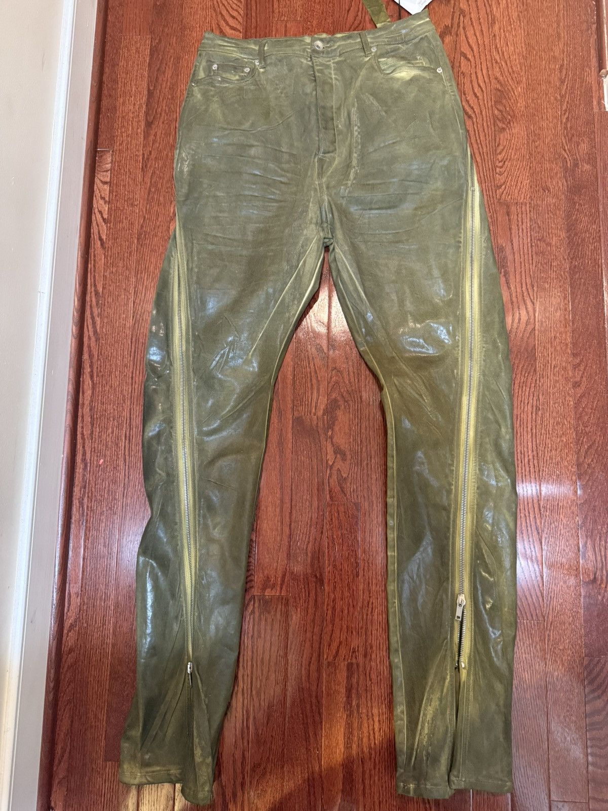 Rick Owens Rick Owen Bolan Banana Green Poterville Size US 36 / EU 52 - 2 Thumbnail