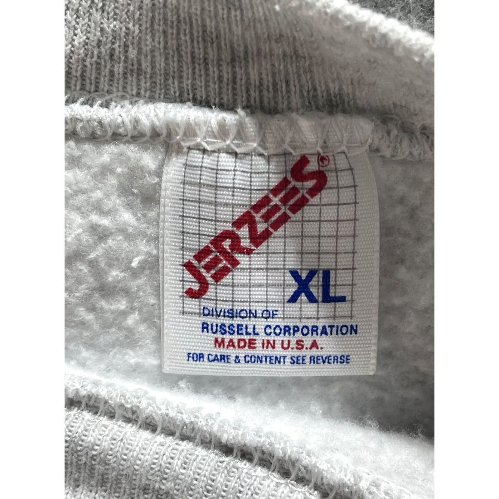 Jerzees VINTAGE Jerzees Sweatshirt Womens XL Gray Bunny Carrot Easter Crewneck USA 90s Size XL / US 12-14 / IT 48-50 - 4 Thumbnail