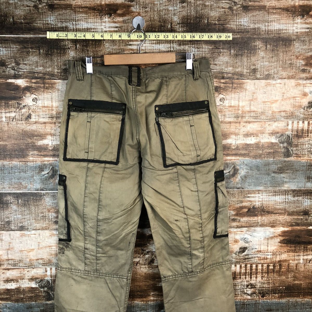 Faded Glory Ikca utility tactical punk Cargo Multipocket Pants #A1399 Size US 31 - 15 Thumbnail