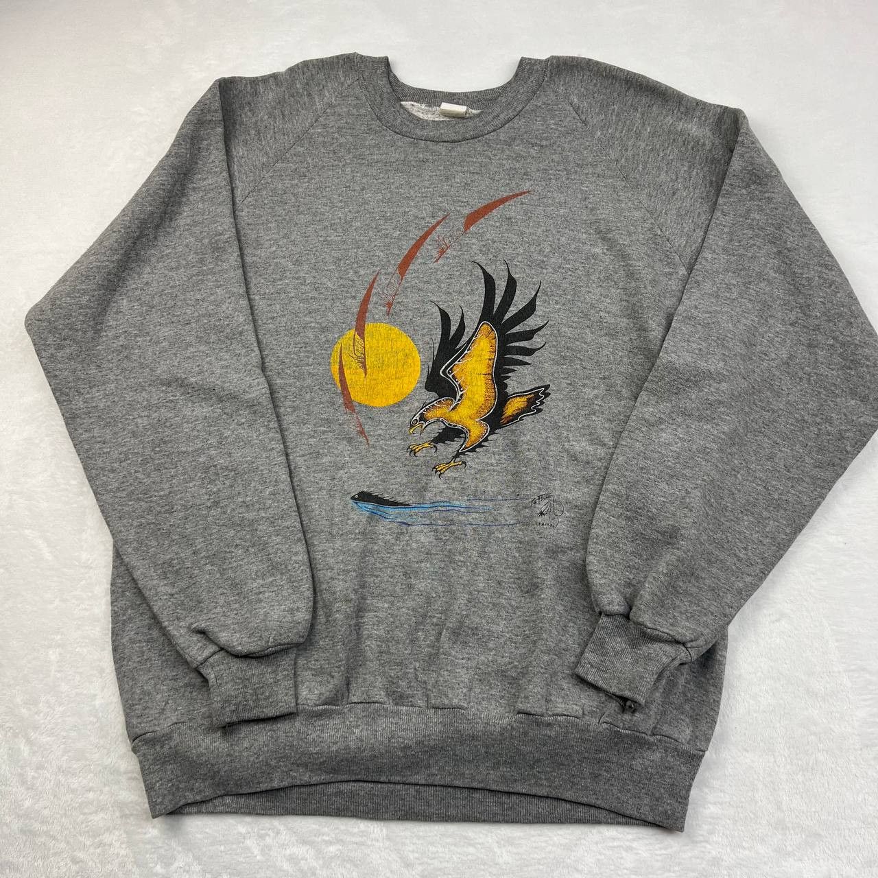 Other Vintage TTX/KKJ Eagle Sweatshirt Medium Men Pullover Size US M / EU 48-50 / 2 - 1 Thumbnail