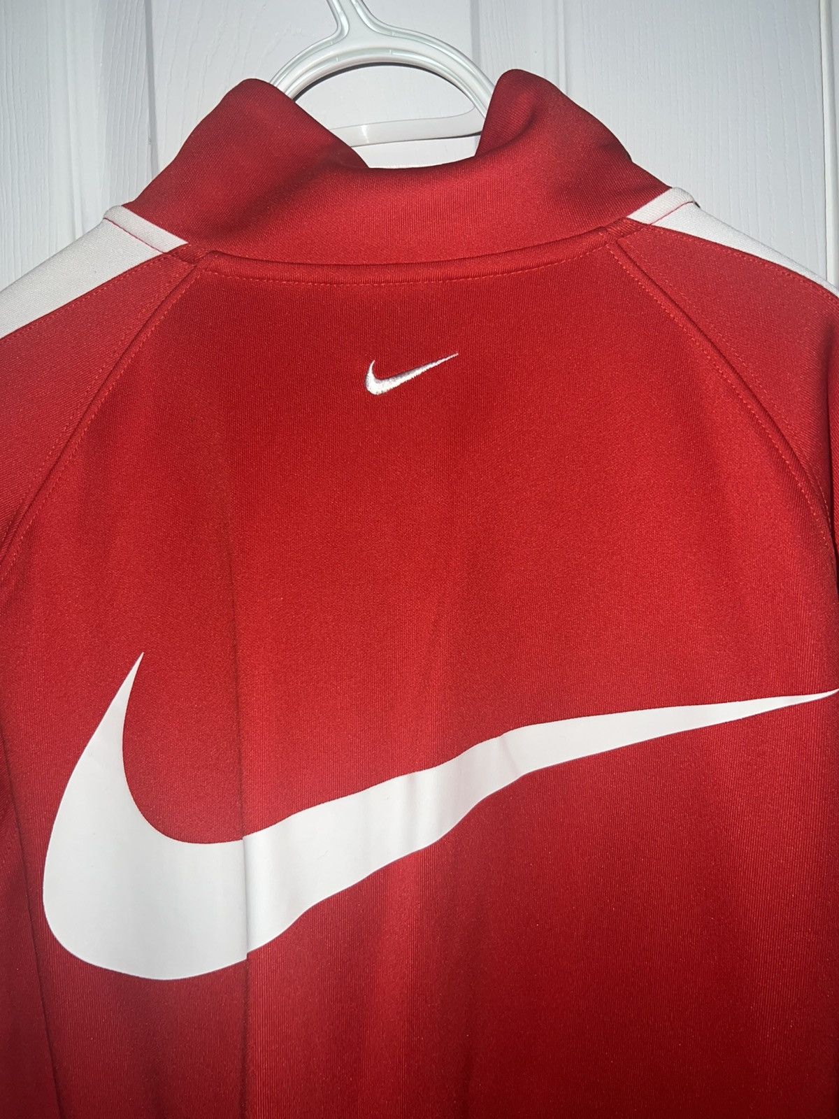Nike Nike Red Double Swoosh track jacket Size US M / EU 48-50 / 2 - 7 Thumbnail