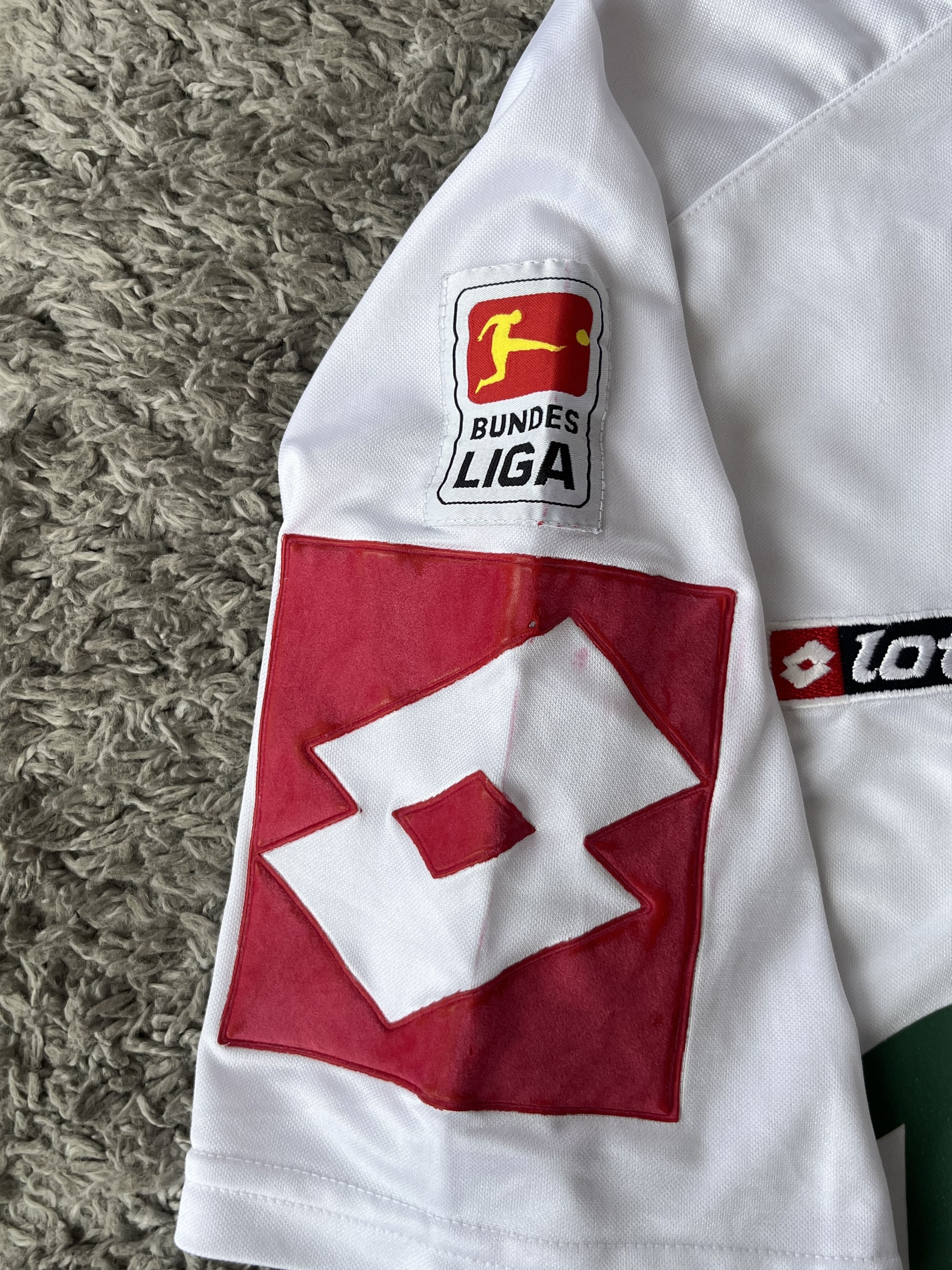 Lotto Sport LOTTO BORUSSIA Mönchengladbach Home Football Jersey 2003/04 Size US M / EU 48-50 / 2 - 8 Thumbnail