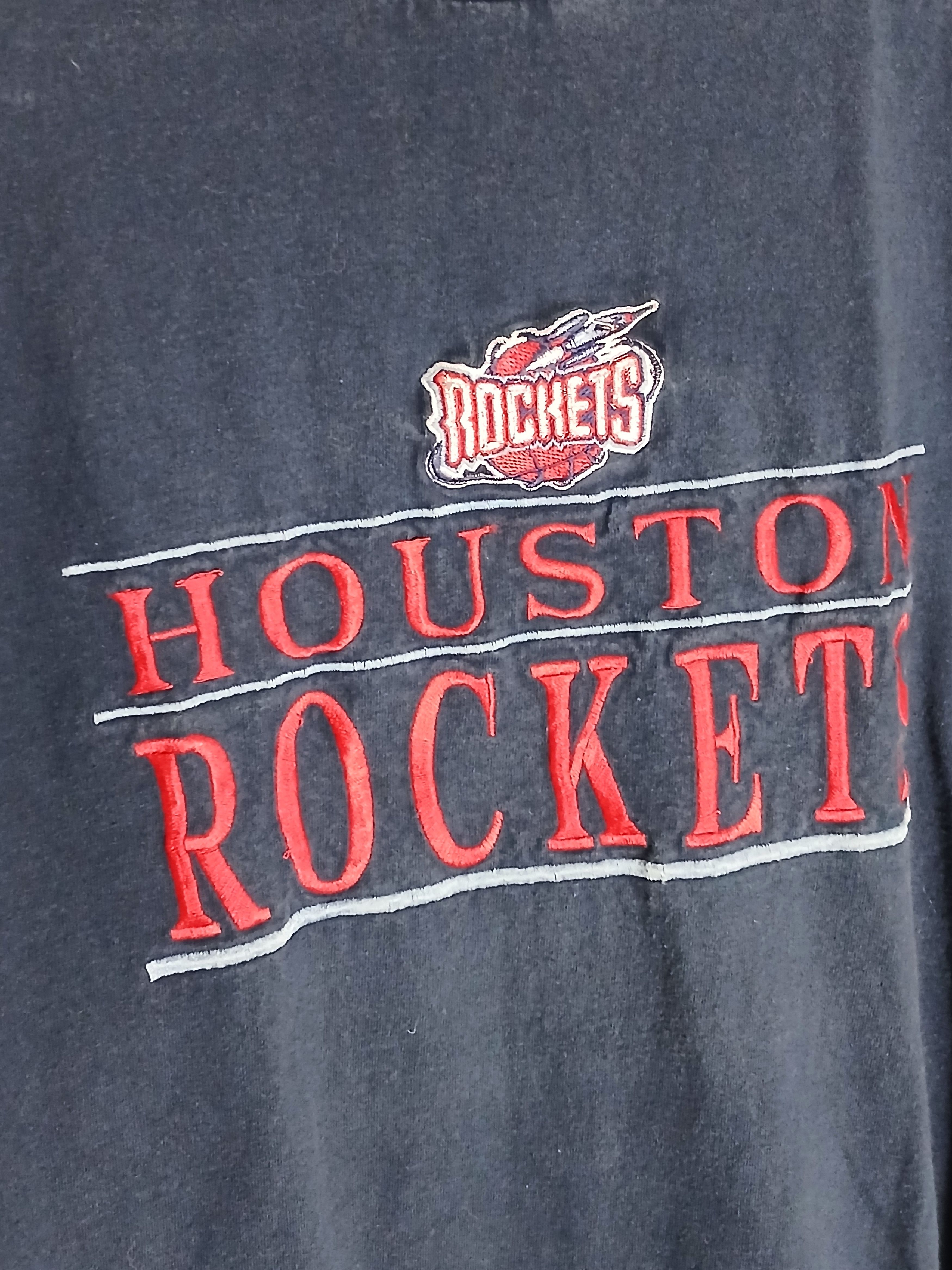 NBA × Vintage Vintage NBA Huston Rockets Basketball T-Shirt Size US M / EU 48-50 / 2 - 3 Thumbnail