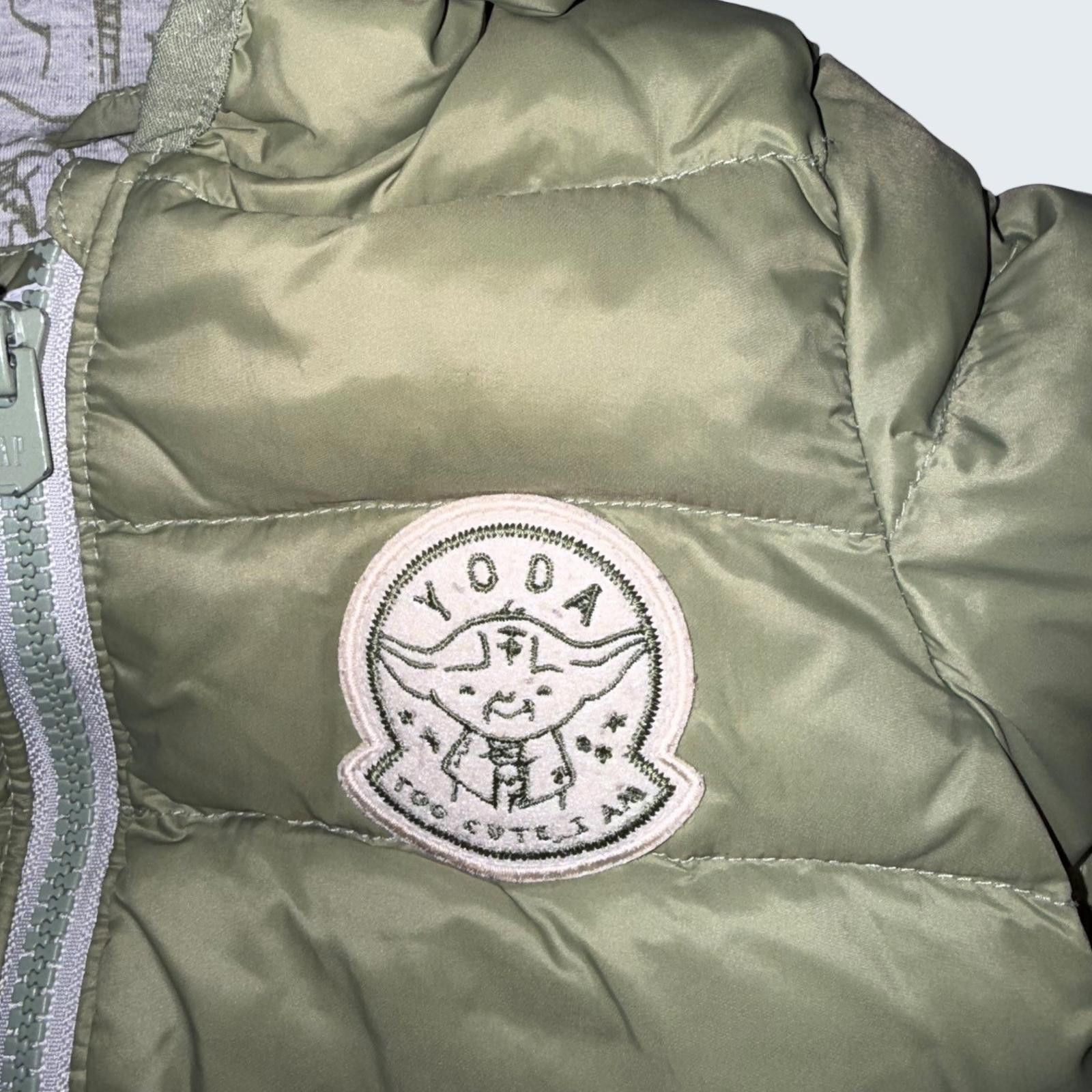 Other Baby Gap Star Wars Yoda Puffer Jacket Olive Green 18-24 M Size US XXS / EU 40 - 5 Thumbnail