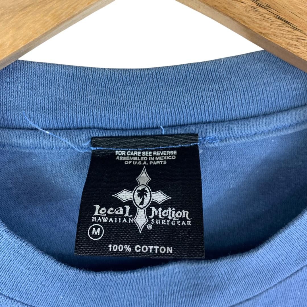 Other Vintage 90s LOCAL MOTION big logo back hit Surfing tee Size US M / EU 48-50 / 2 - 4 Thumbnail