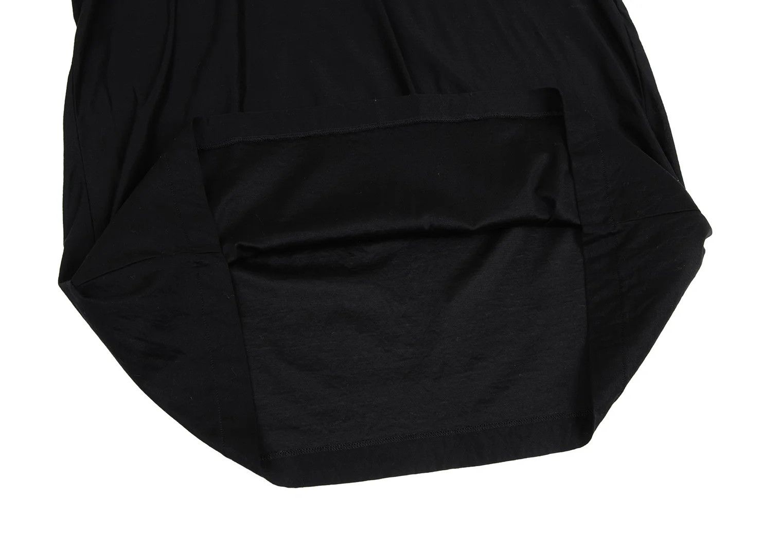 Yohji Yamamoto Yohji Yamamoto Glossy Collar T-Shirt Black M Size US M / EU 48-50 / 2 - 5 Thumbnail