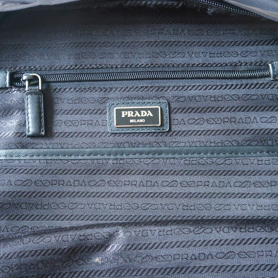 Prada Vintage Prada Nylon Backpack Size ONE SIZE - 5 Thumbnail