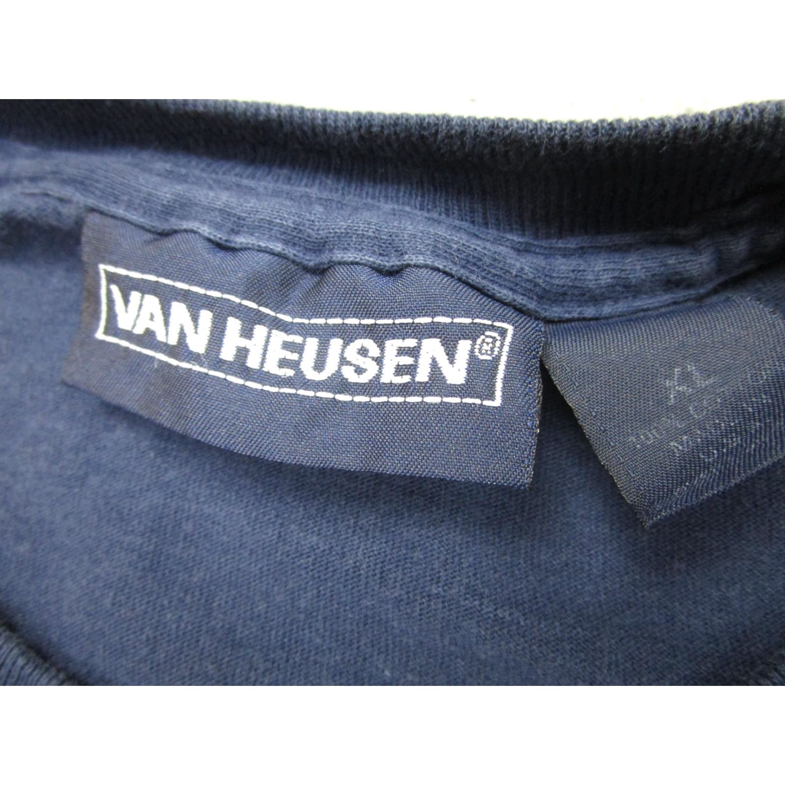 Van Heusen VINTAGE Van Heusen Shirt Mens XL Blue Baseball America's Past Time Graphic Tee Shirt Size US XL / EU 56 / 4 - 4 Thumbnail