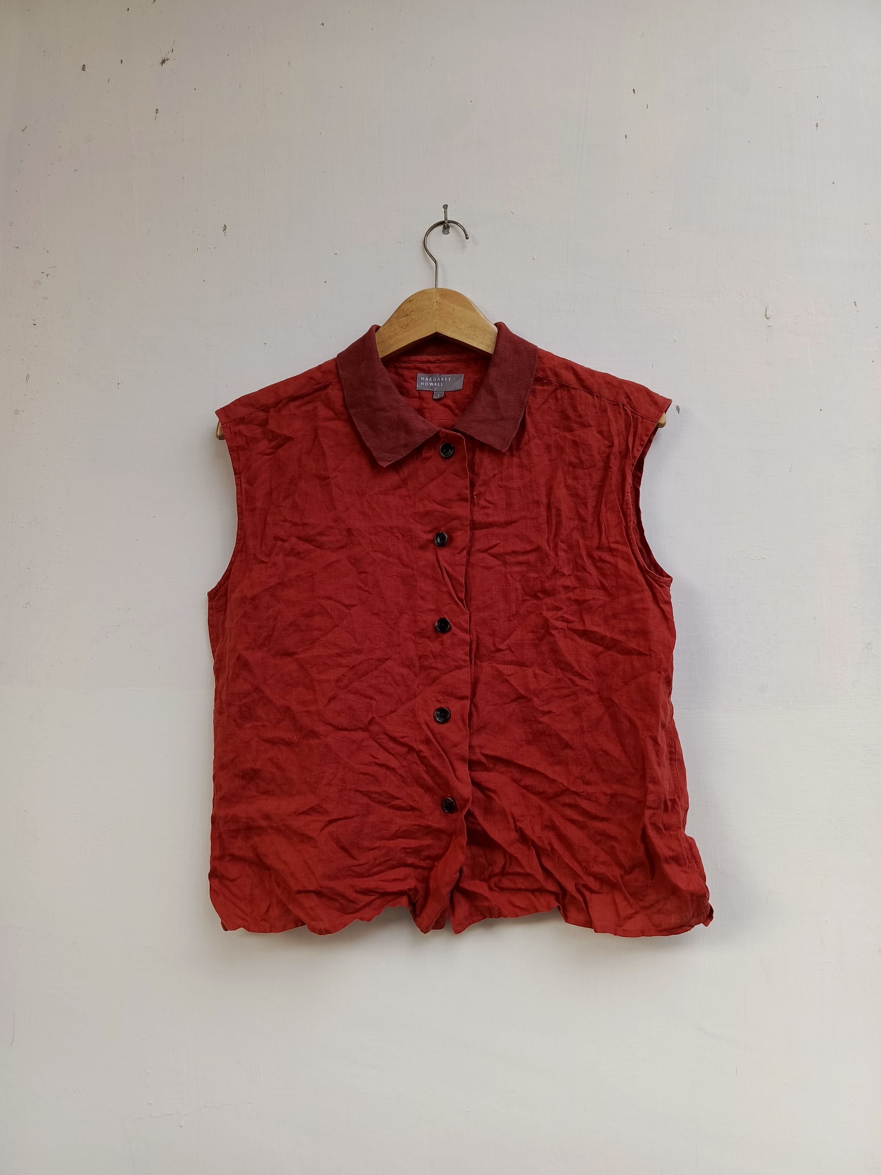 Margaret Howell Margaret Howell sleeveles shirt Size S / US 4 / IT 40 - 1 Thumbnail