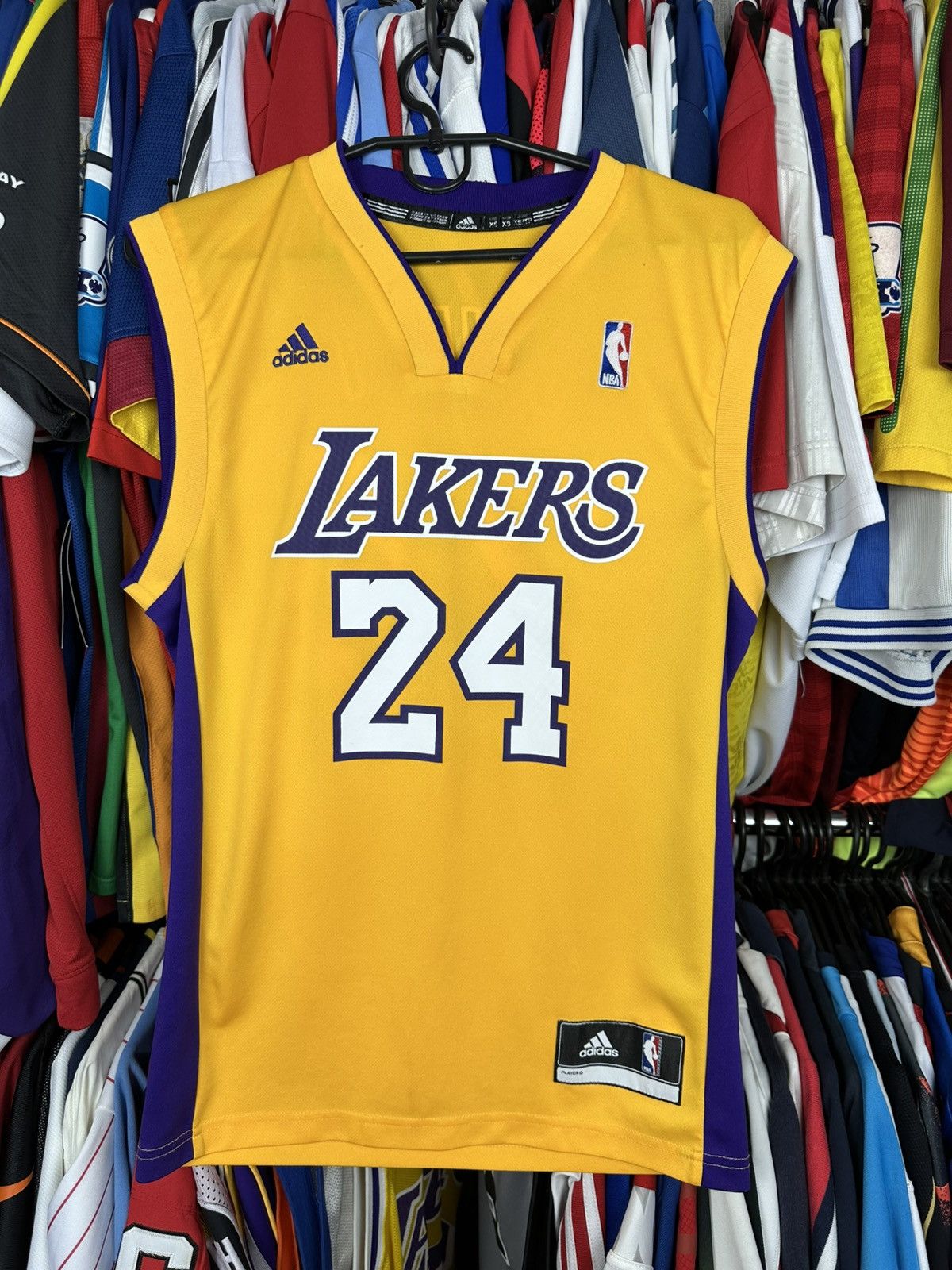 Adidas × NBA Adidas Lakers Kobe Bryant #24 Basketball Jersey NBA XS size Size US XS / EU 42 / 0 - 1 Thumbnail