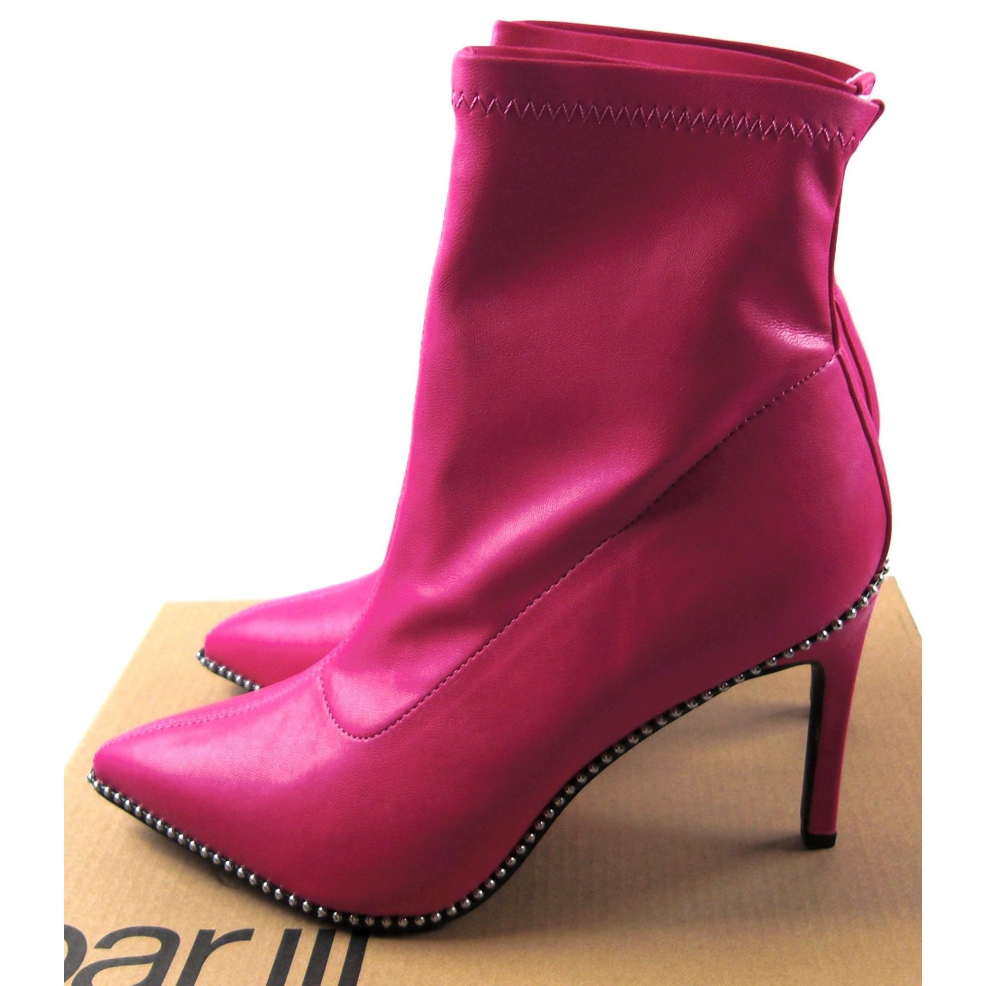 Other Bar lll Melanay Boots Mid-Calf Women's 7.5 Hot Pink Pointed Size US 7.5 / IT 37.5 - 4 Thumbnail