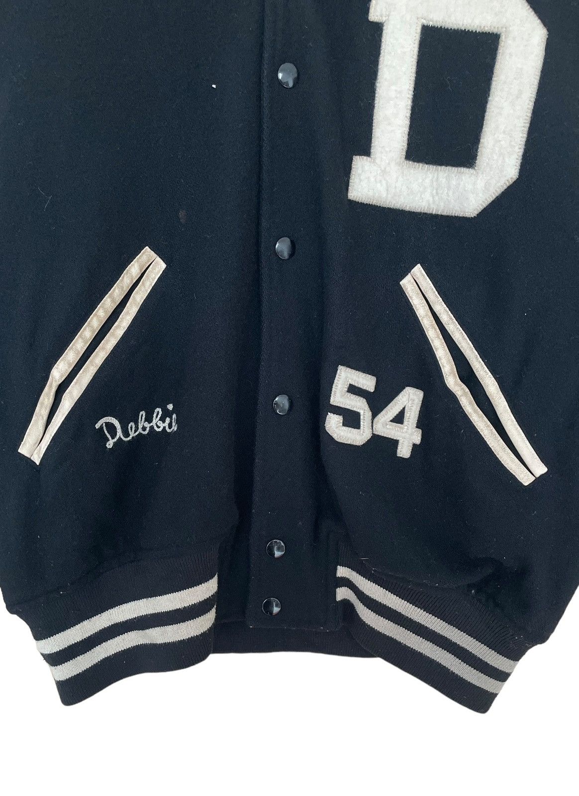 Vintage Vintage Baseball Wool Leather Varsity 1990s Size US L / EU 52-54 / 3 - 5 Thumbnail