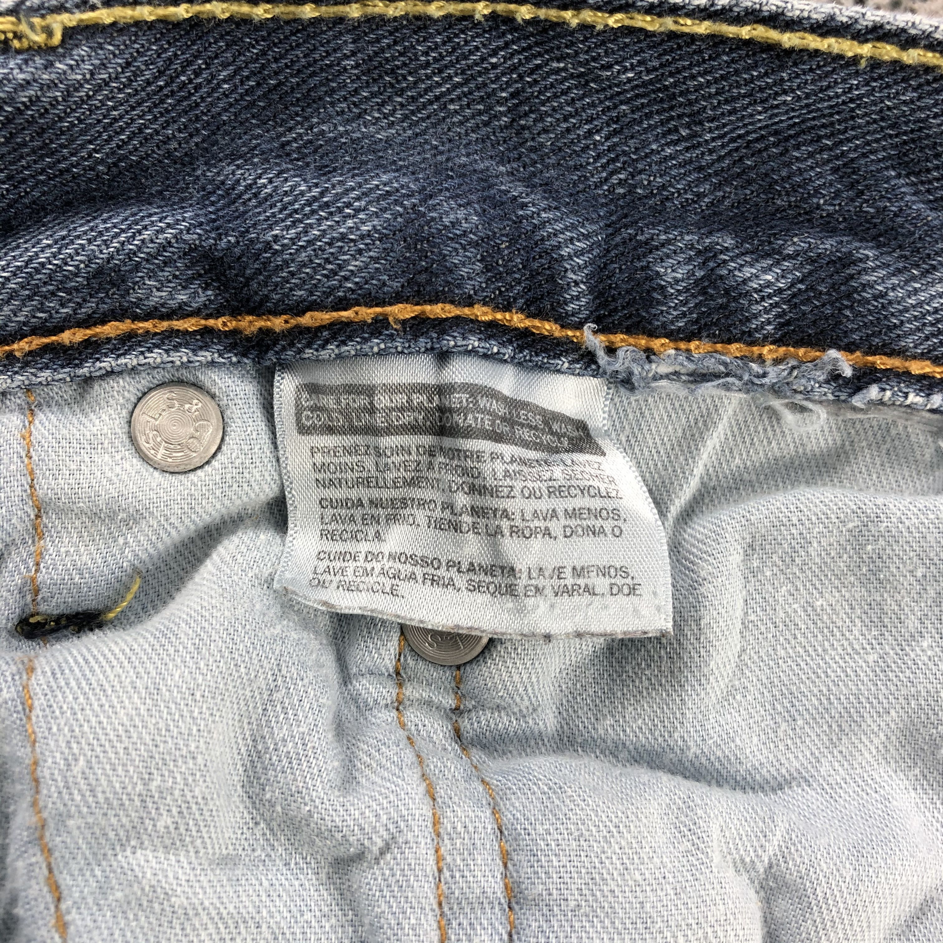 Levi's Vintage Levi's 514 Jeans Blue Wash Denim KJ1025 Size US 32 / EU 48 - 13 Thumbnail