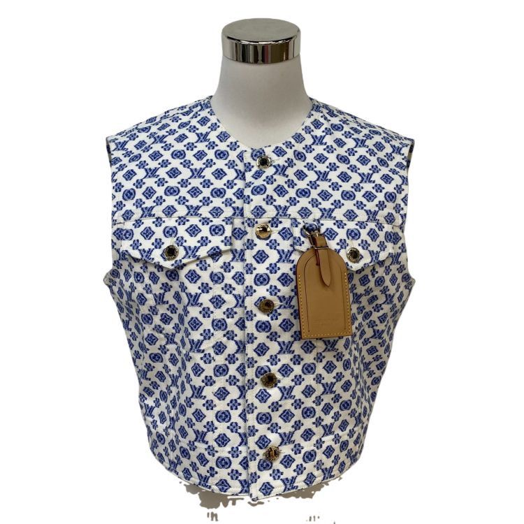 Louis Vuitton Louis Vuitton Monogram Pattern Vest Size 40 Size S / US 4 / IT 40 - 1 Thumbnail