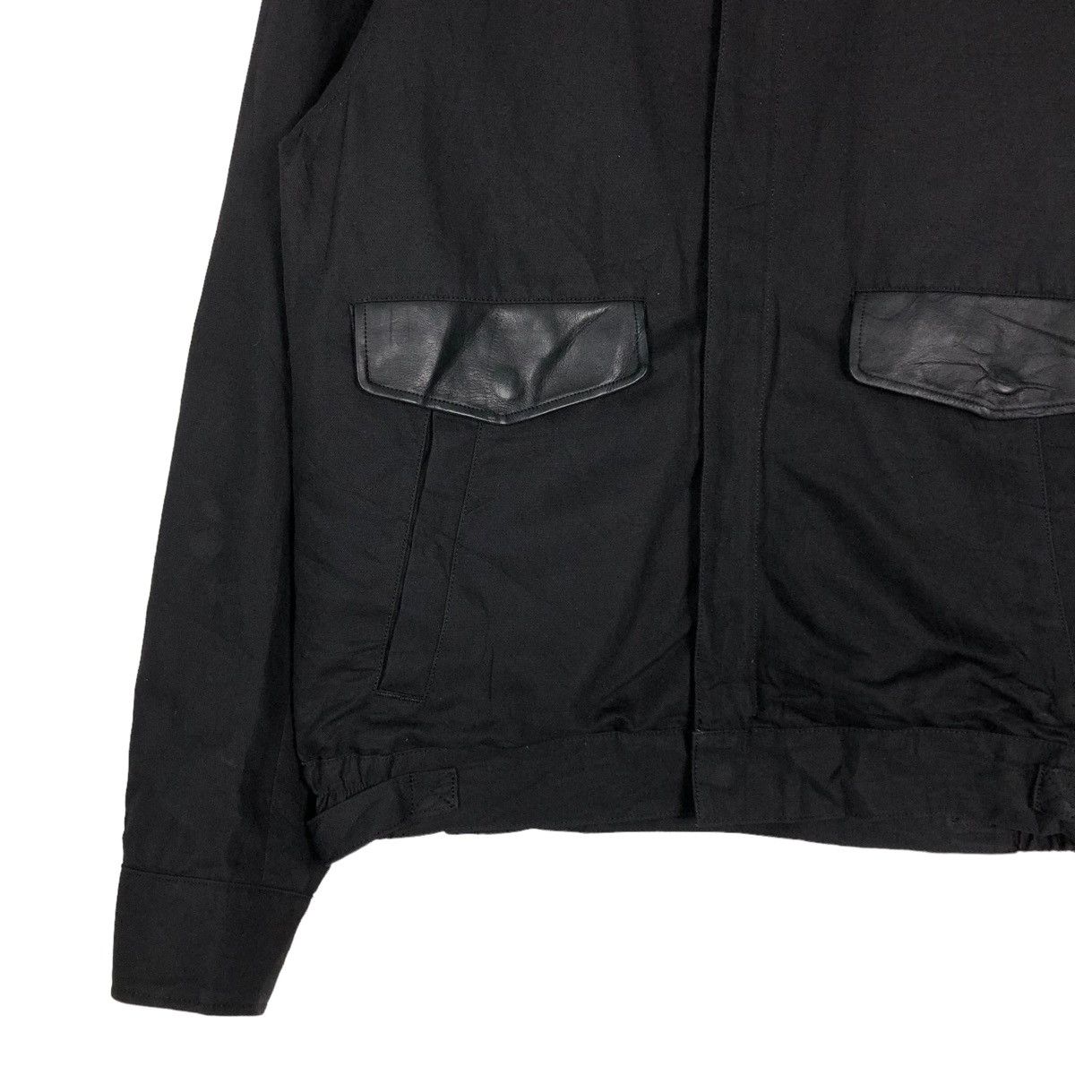 Japanese Brand BIKER JACKET LEATHER POCKET VIRUS JAPAN ISSEY MIYAKE DESIGN Size US S / EU 44-46 / 1 - 7 Thumbnail