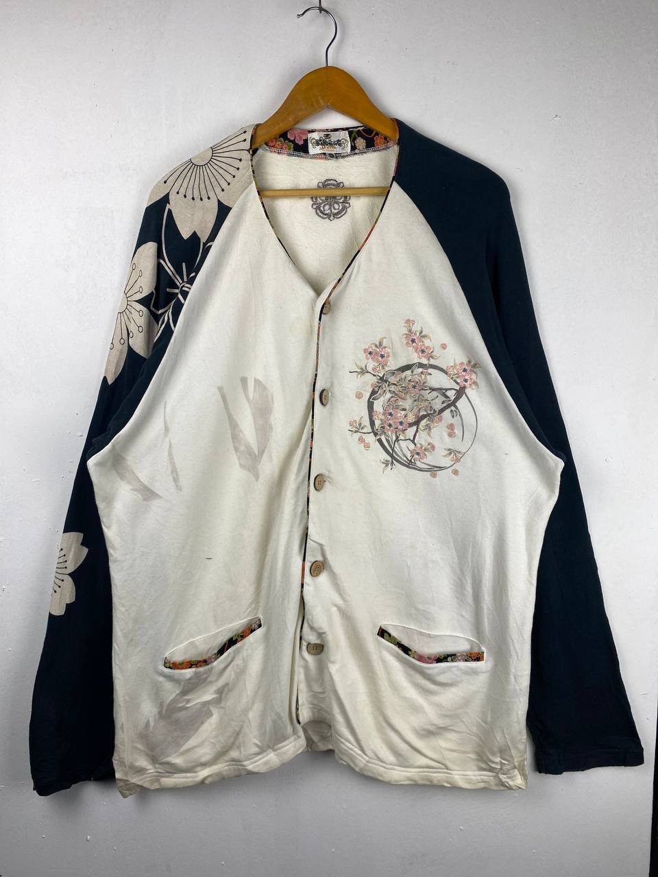 japanese brand embroided sukajan cotton jacket
