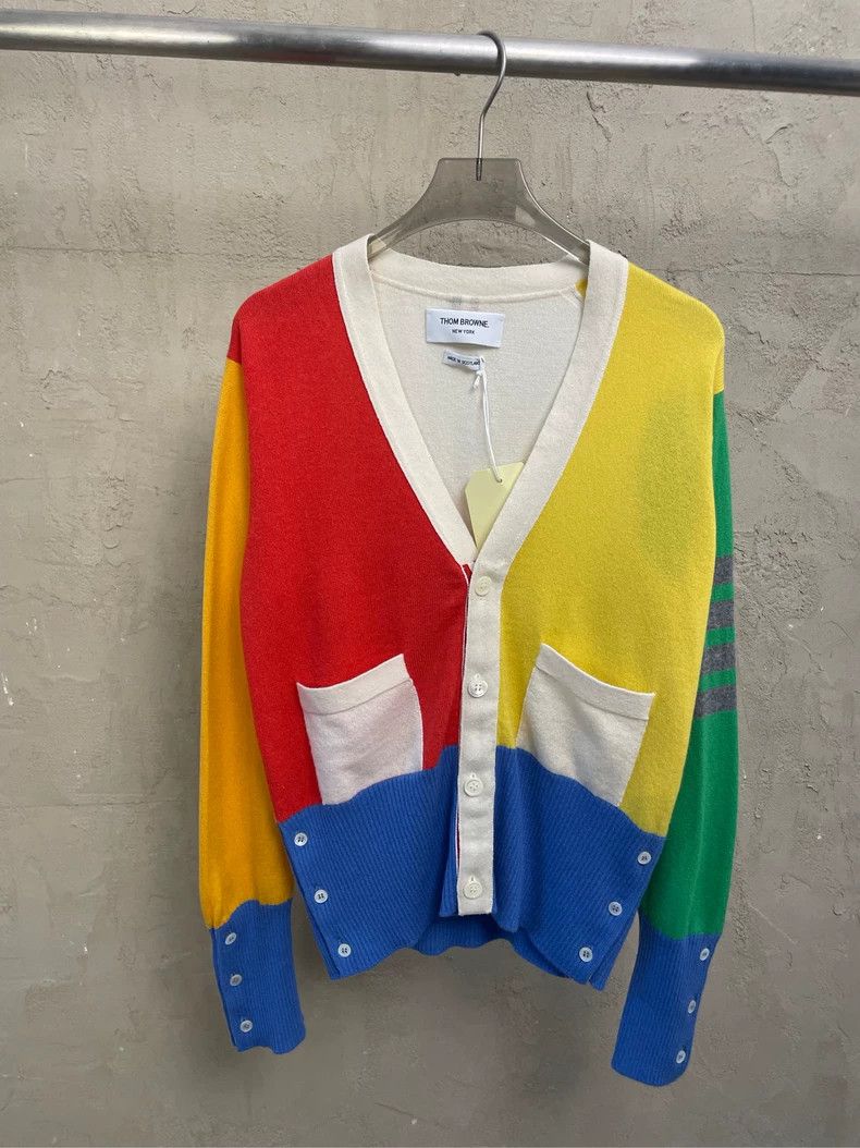 Thom Browne Thom Browne Cashmere cardigan Size US S / EU 44-46 / 1 - 2 Thumbnail