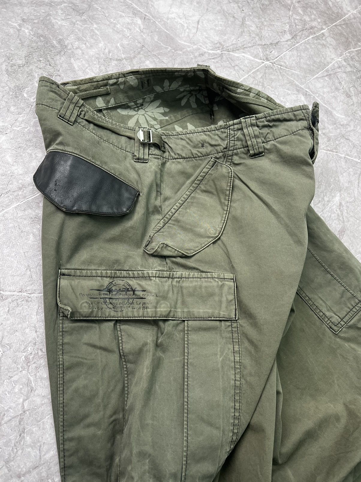 Japanese Brand × Jean Paul Gaultier VTG 00s JPG style Japanese Distressed Cargo pants jeans Size US 30 / EU 46 - 7 Thumbnail