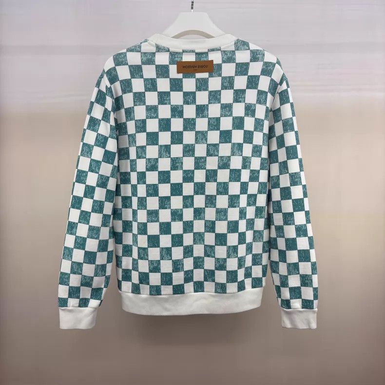 Louis Vuitton Louis Vuitton Checkerboard Sweatshirt Size US XXL / EU 58 / 5 - 2 Thumbnail