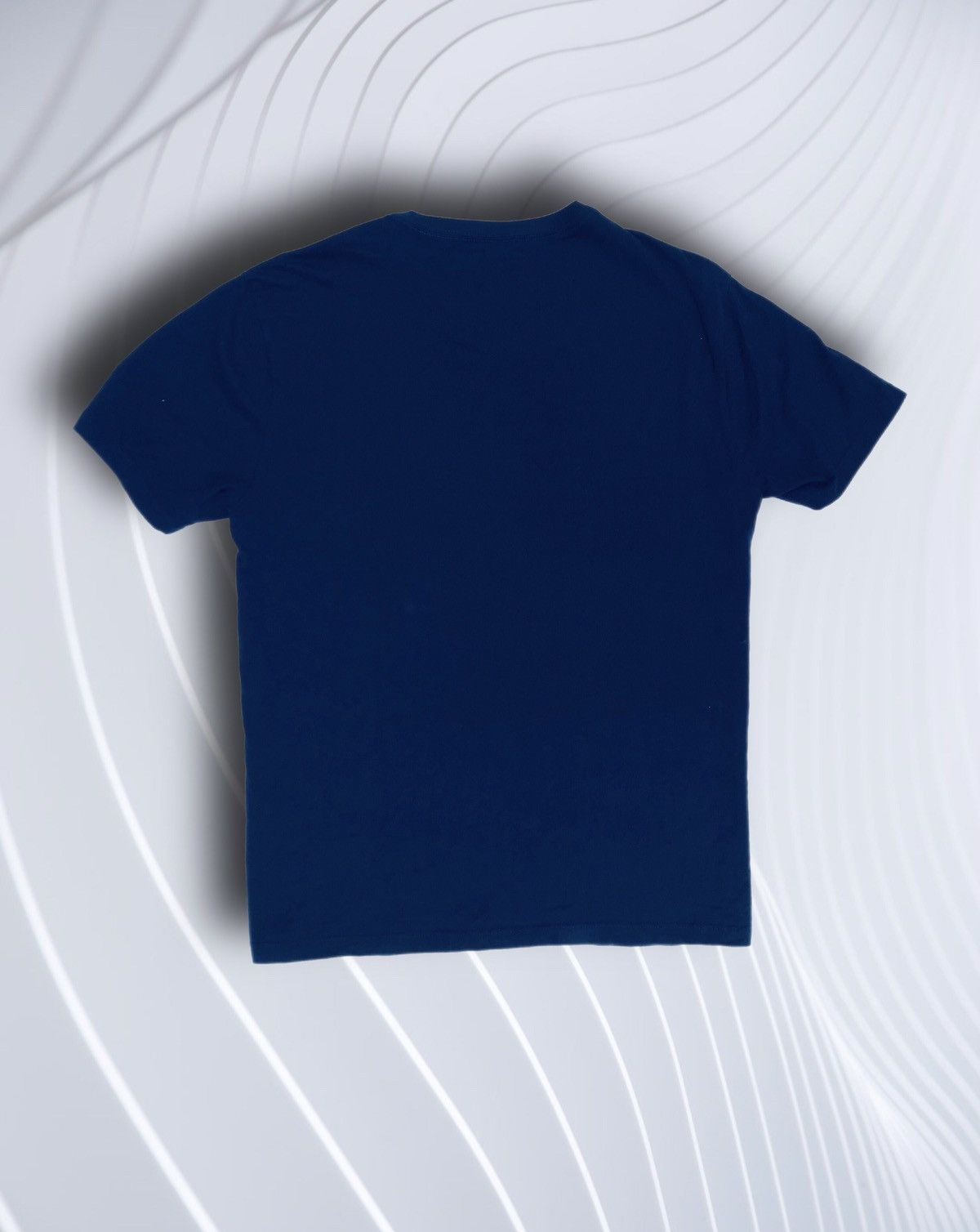 Japanese Brand True Religion Crewneck T Shirt Navy guitar buddha Logo tee Size US XL / EU 56 / 4 - 2 Thumbnail