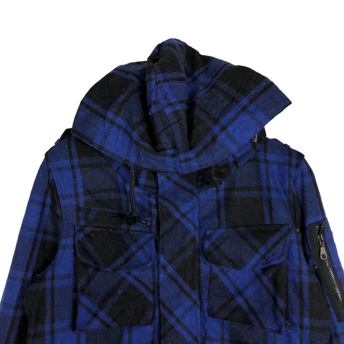 Japanese Brand 🔥Rare 90’s In The Attic Japan Jacket Tartan Design Punk Size US M / EU 48-50 / 2 - 3 Thumbnail