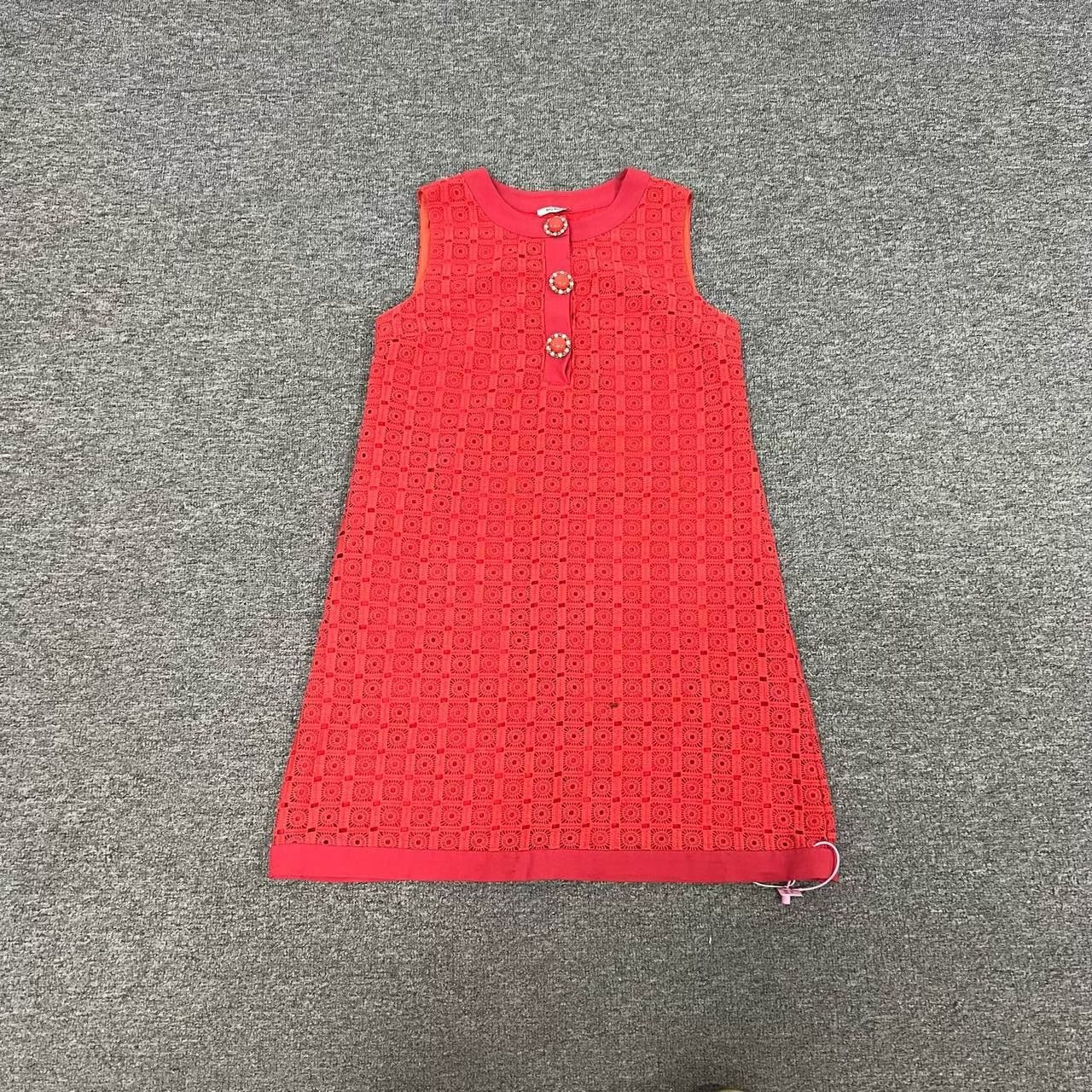 Miu Miu Miu Miu Knit Crystal Button Sleeveless Dress Size S / US 4 / IT 40 - 1 Thumbnail