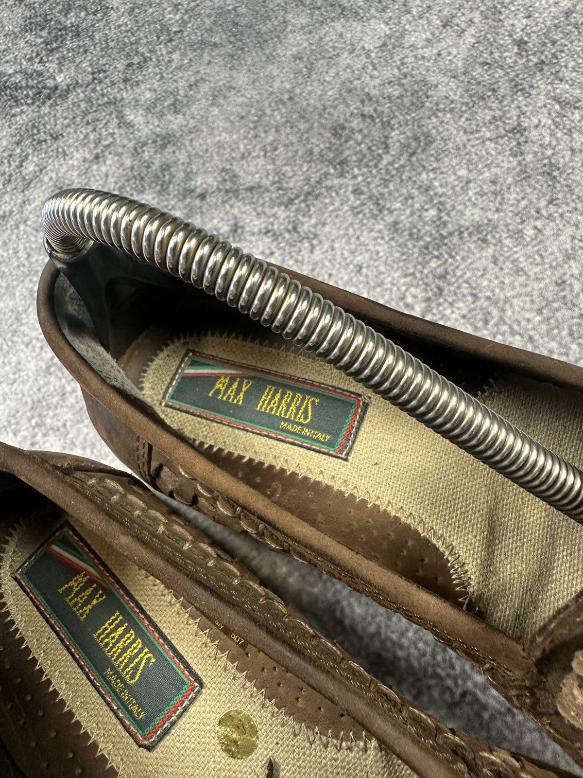 Leather Vintage Old Money Style Casual Leather Shoes Streetwear 43 Size US 9.5 / EU 42-43 - 3 Thumbnail