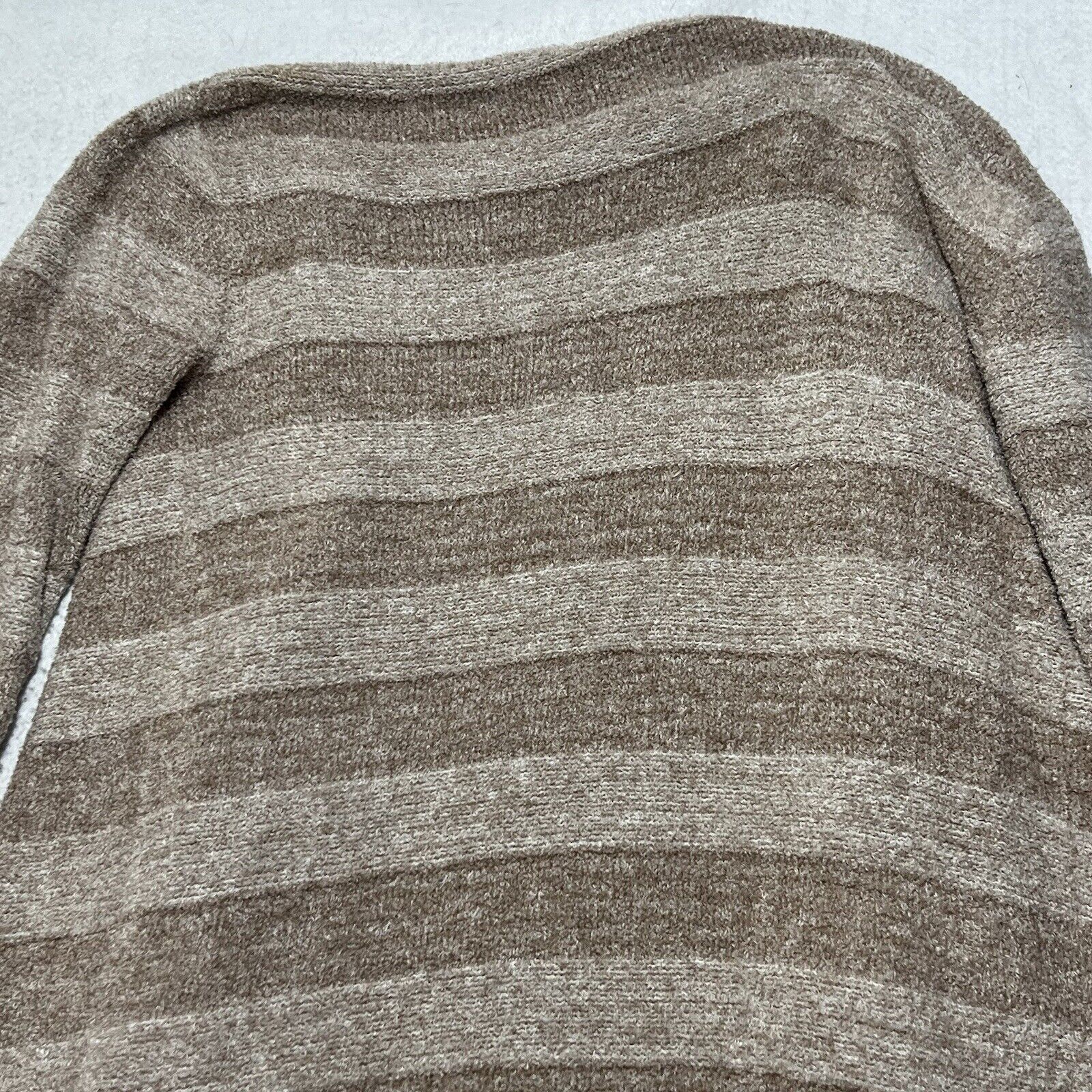 Other Barefoot Dreams Bamboo Chic Lite Striped Open Front Cardigan Size M / US 6-8 / IT 42-44 - 12 Thumbnail