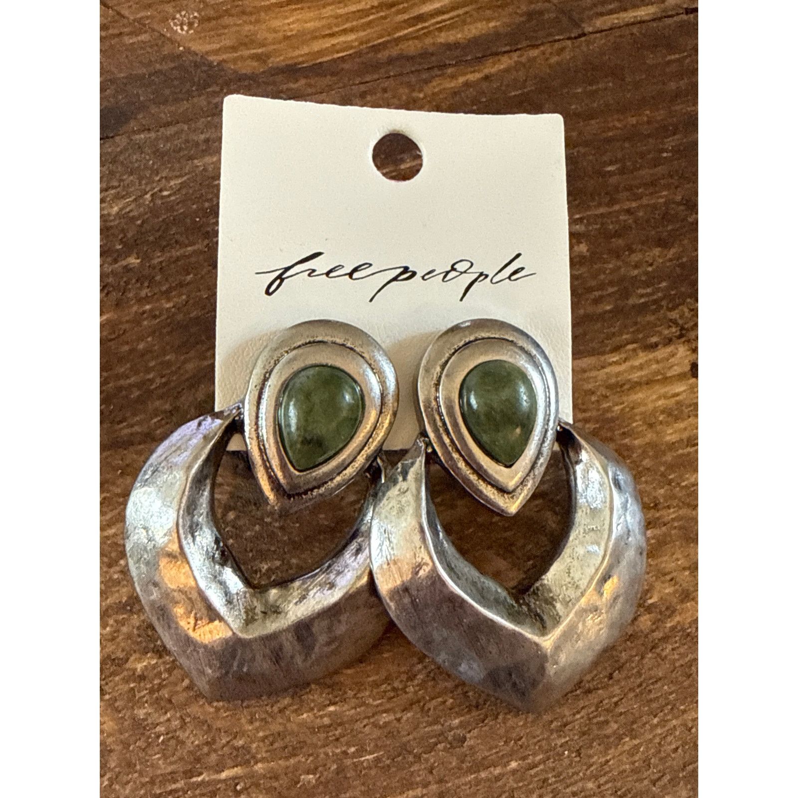 Free People Free People Cecila Statement Earrings - Silver Size ONE SIZE - 2 Thumbnail