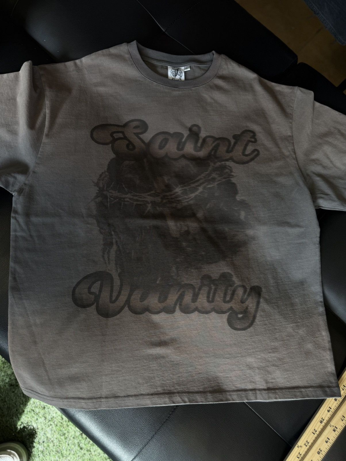 Saint Vanity Saint Vanity UNRELEASED Tee Shirt Logo Grey Size Large (NEW) Size US L / EU 52-54 / 3 - 3 Thumbnail
