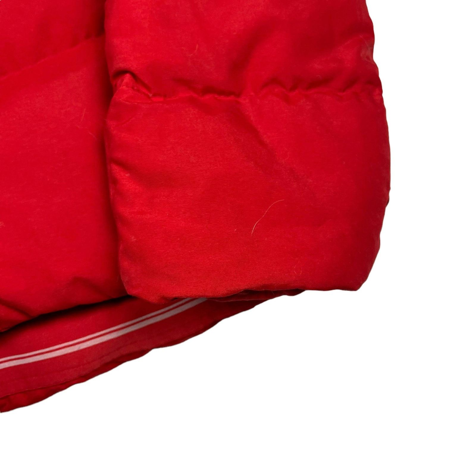 Nike × Vintage Nike Women's Red Embroidered Swoosh Full Zip Puffer Jacket M Size M / US 6-8 / IT 42-44 - 5 Thumbnail