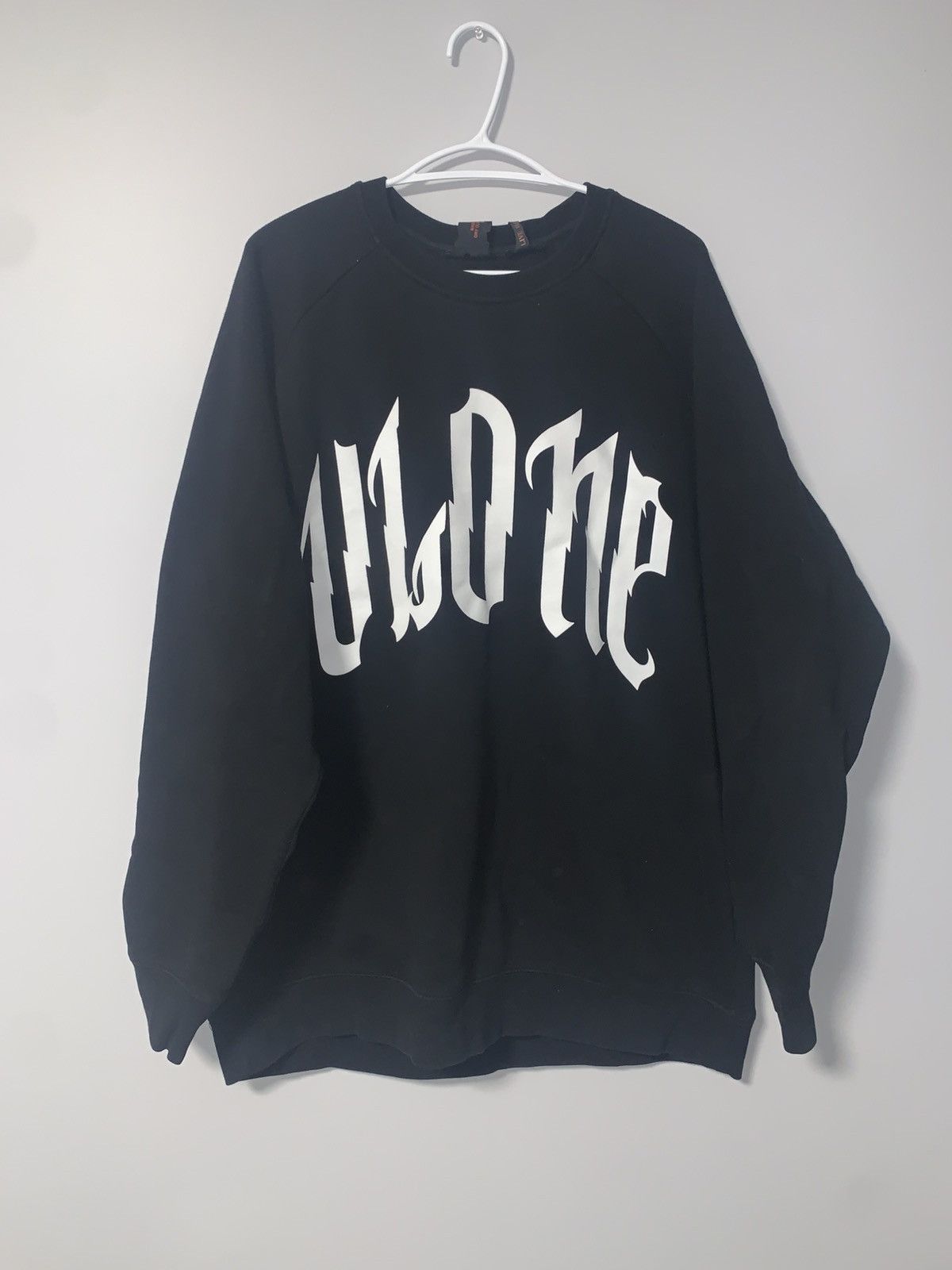 Vlone Vlone Volume Sweater Crewneck Lightning Logo Black White Size US XXL / EU 58 / 5 - 2 Thumbnail