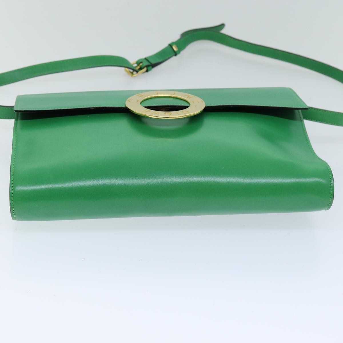 Celine CELINE Shoulder Bag Leather Green Size ONE SIZE - 5 Thumbnail