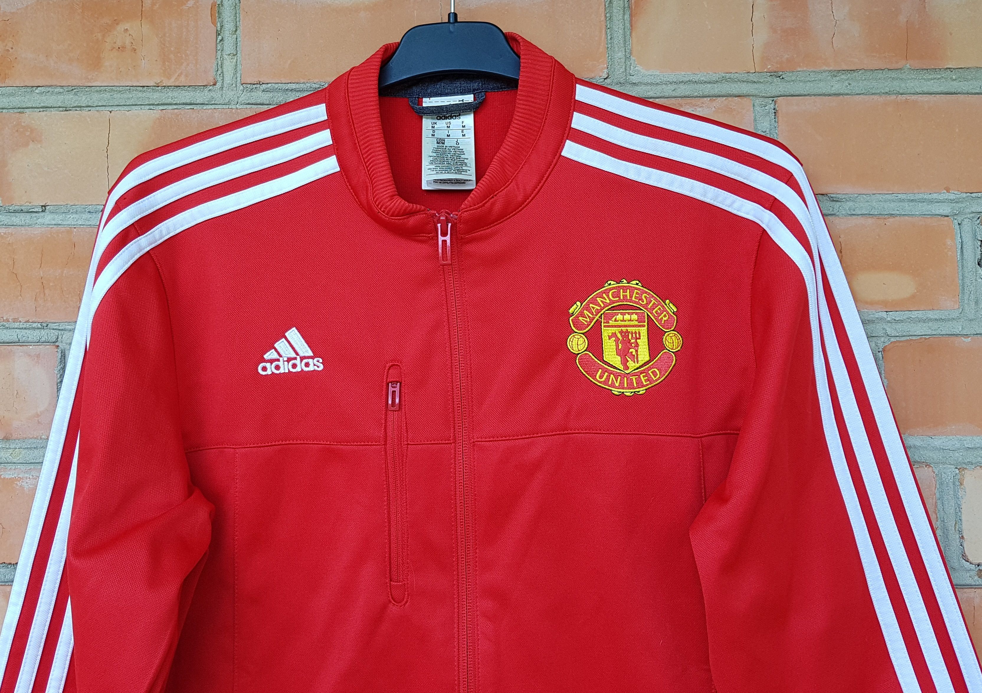 Adidas Adidas Manchester United Anthem Bomber Jacket Track Top Size US M / EU 48-50 / 2 - 4 Thumbnail